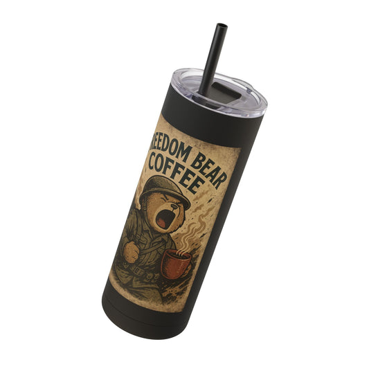 Screaming Freedom 20oz Tumbler - From Freedom Bear Coffee LLC - Just $29.99! Shop now at Freedom Bear Coffee LLC