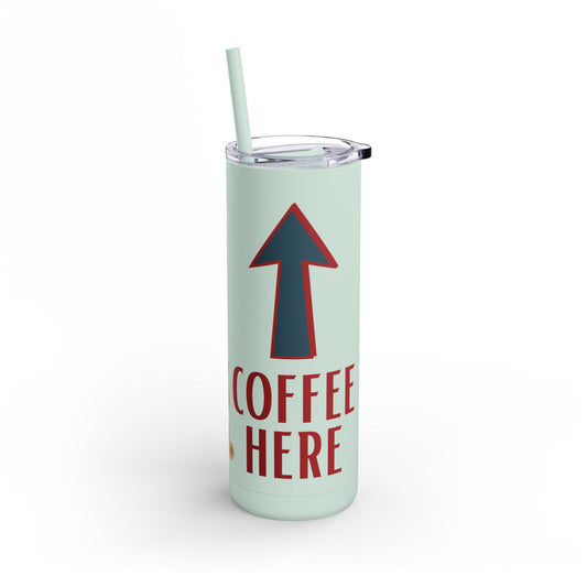 "FBC Here" tumbler 20oz - From Freedom Bear Coffee LLC - Just $29.99! Shop now at Freedom Bear Coffee LLC