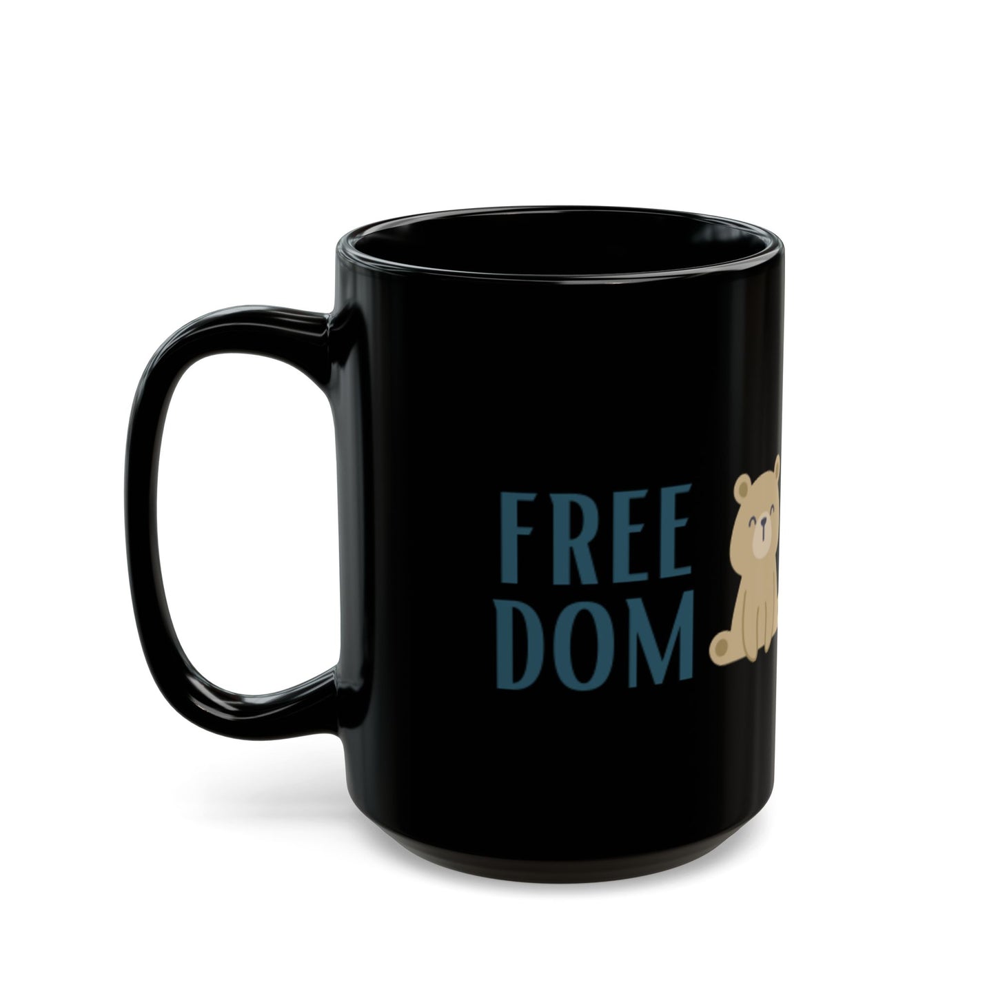 "FBC Here" Black Mug (15oz) - From Freedom Bear Coffee LLC - Just $9.99! Shop now at Freedom Bear Coffee LLC