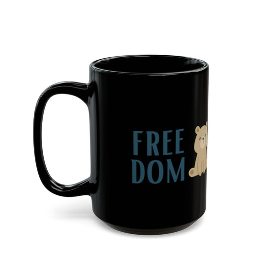 "FBC Here" Black Mug (15oz) - From Freedom Bear Coffee LLC - Just $9.99! Shop now at Freedom Bear Coffee LLC