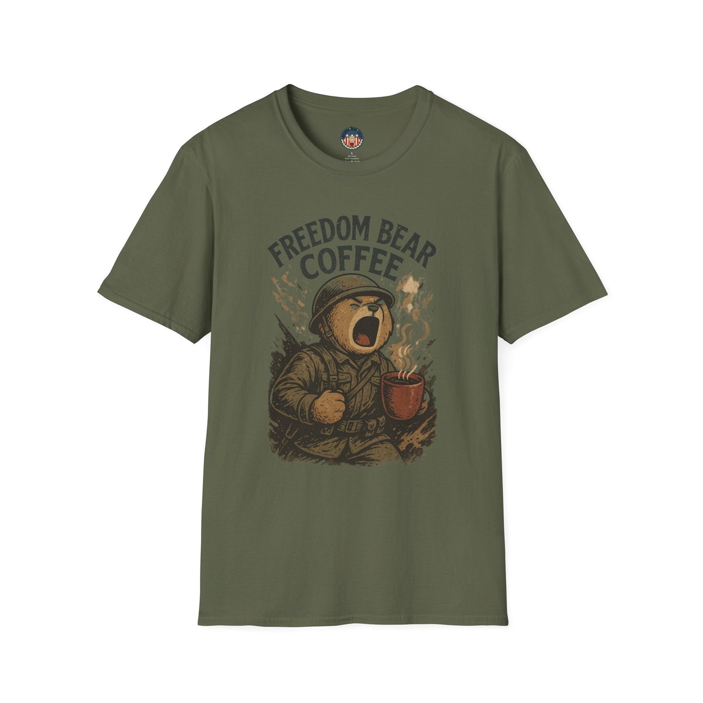Freedom Bear Coffee Unisex T-Shirt - From Freedom Bear Coffee LLC - Just $19.99! Shop now at Freedom Bear Coffee LLC