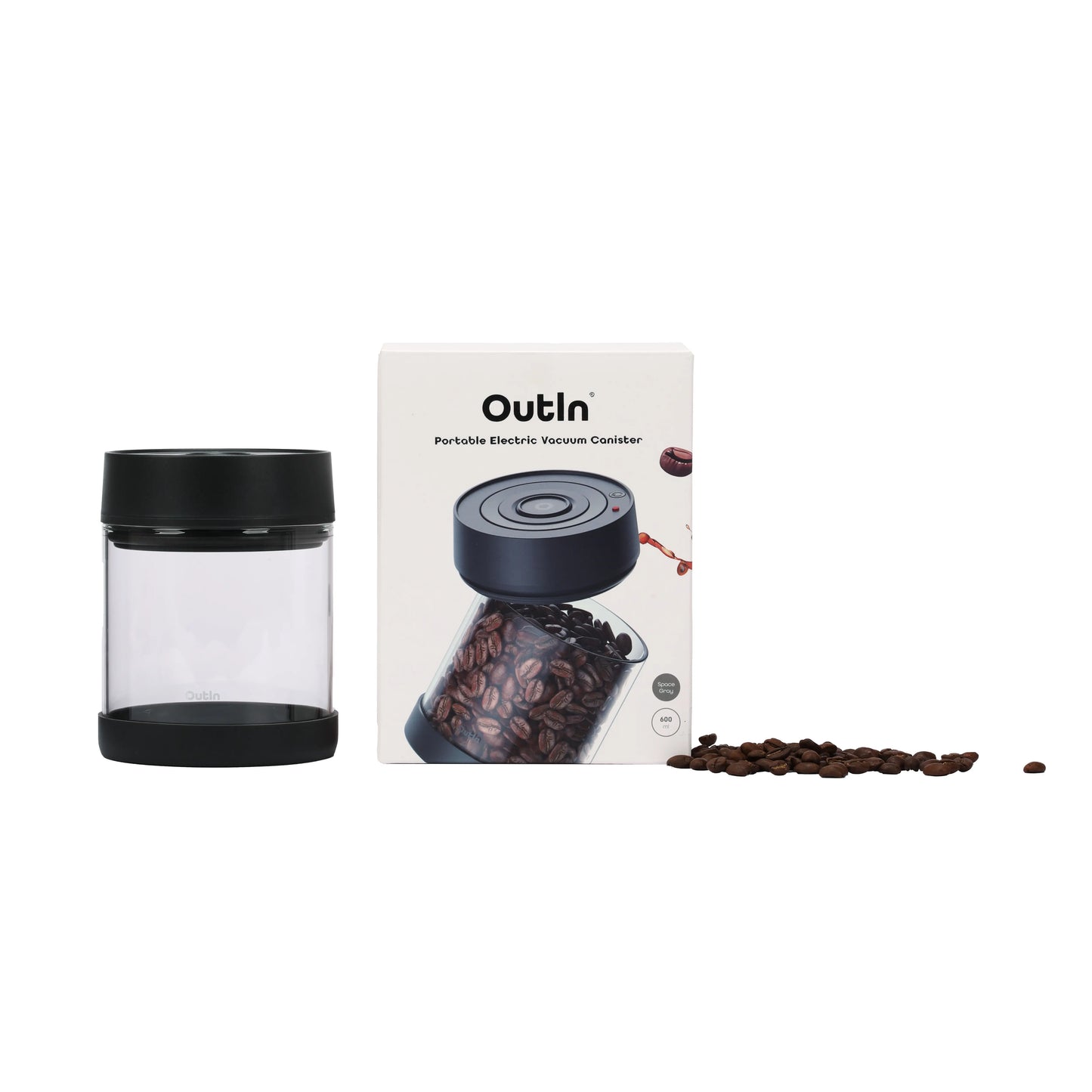 Portable Electric Vacuum Coffee Canister - From OutIn - Just $42.99! Shop now at Freedom Bear Coffee LLC