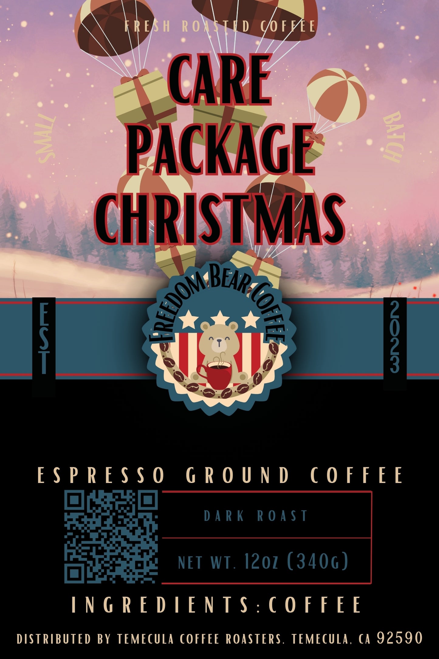Care Package Christmas - From Freedom Bear Coffee LLC - Just $19.99! Shop now at Freedom Bear Coffee LLC