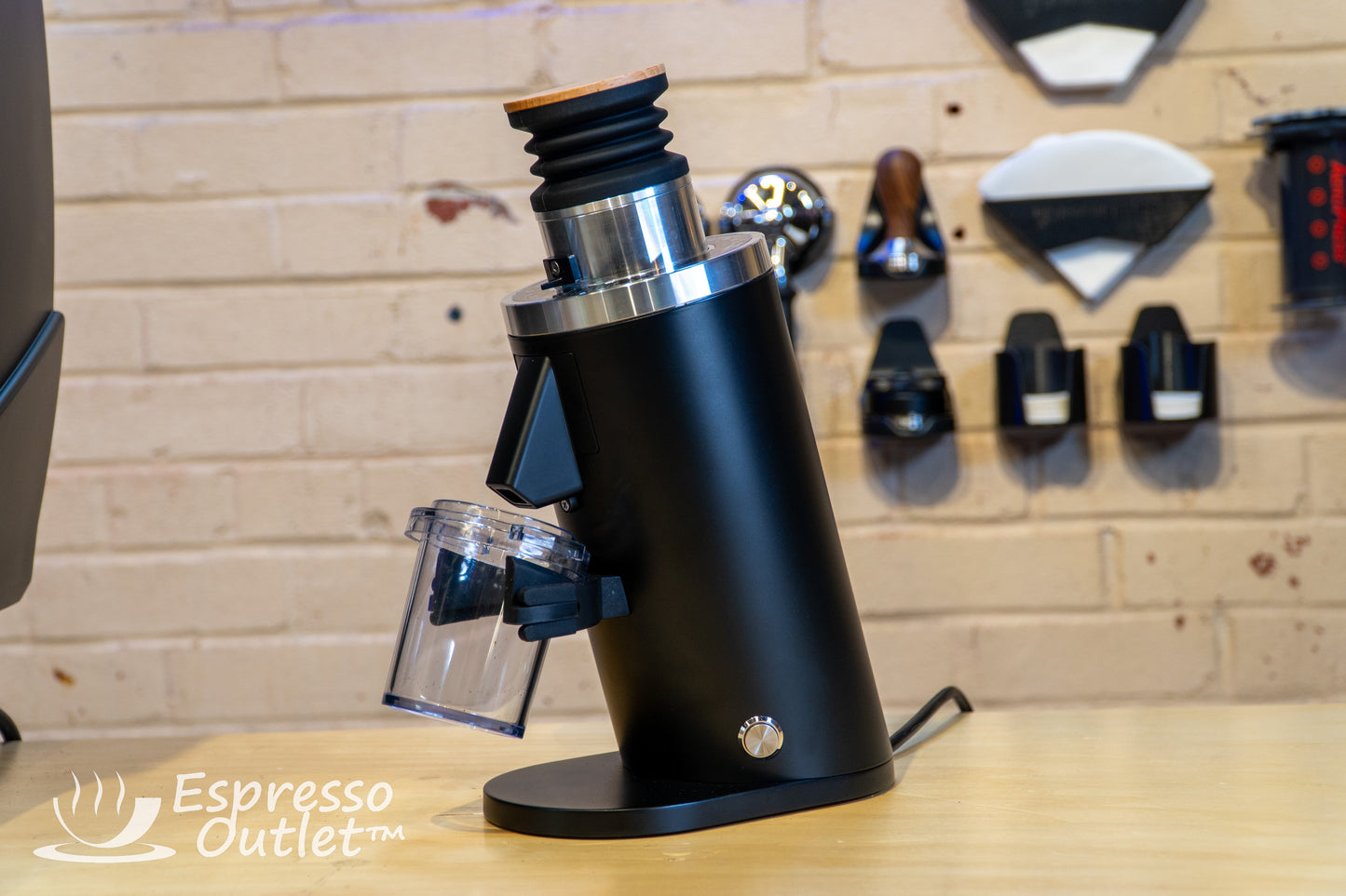 Turin DF54 v2 Single Dose Flat Burr Grinder - From Espresso Outlet LLC - Just $215! Shop now at Freedom Bear Coffee LLC