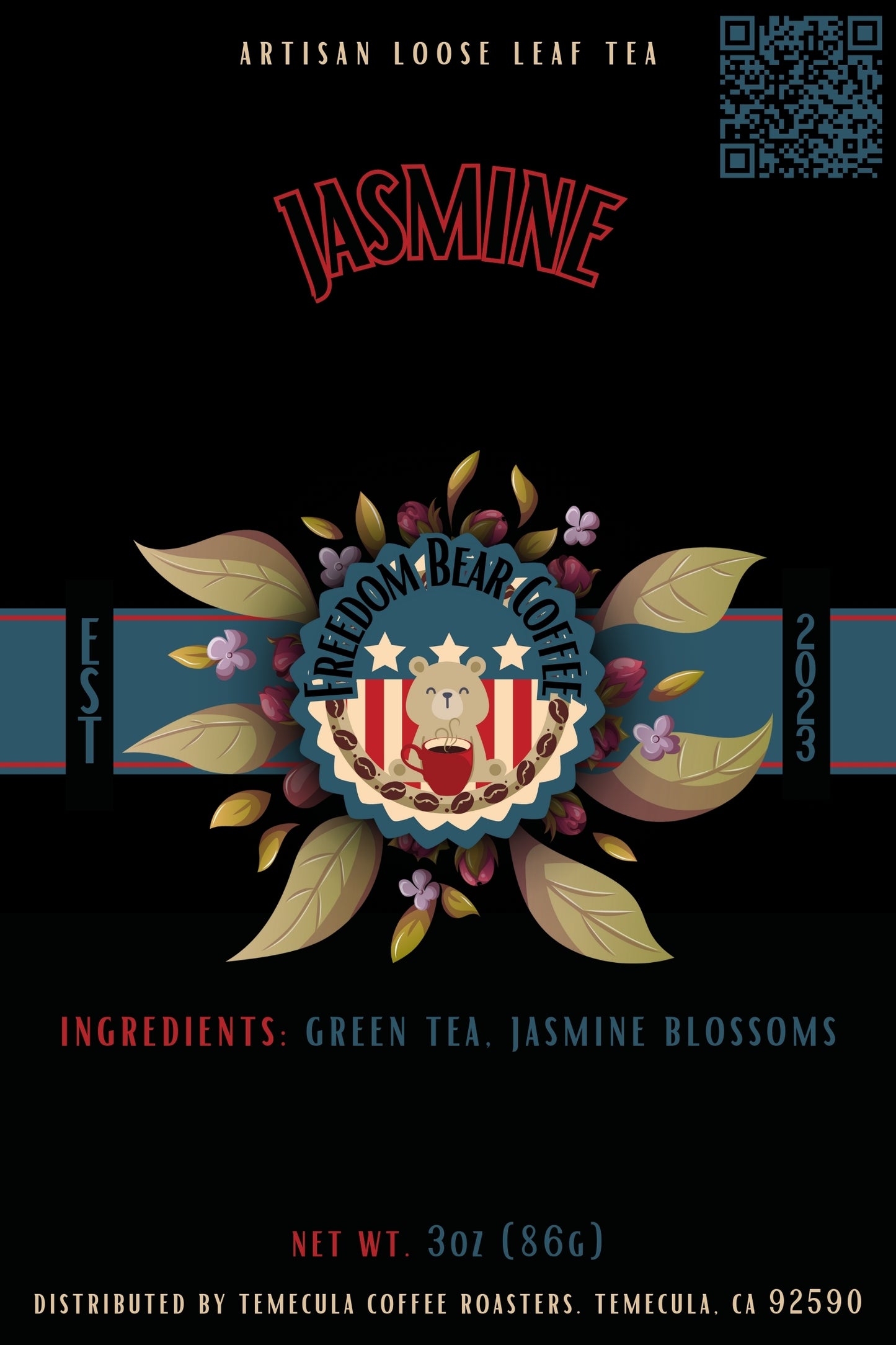 Jasmine - From Freedom Bear Coffee LLC - Just $17! Shop now at Freedom Bear Coffee LLC