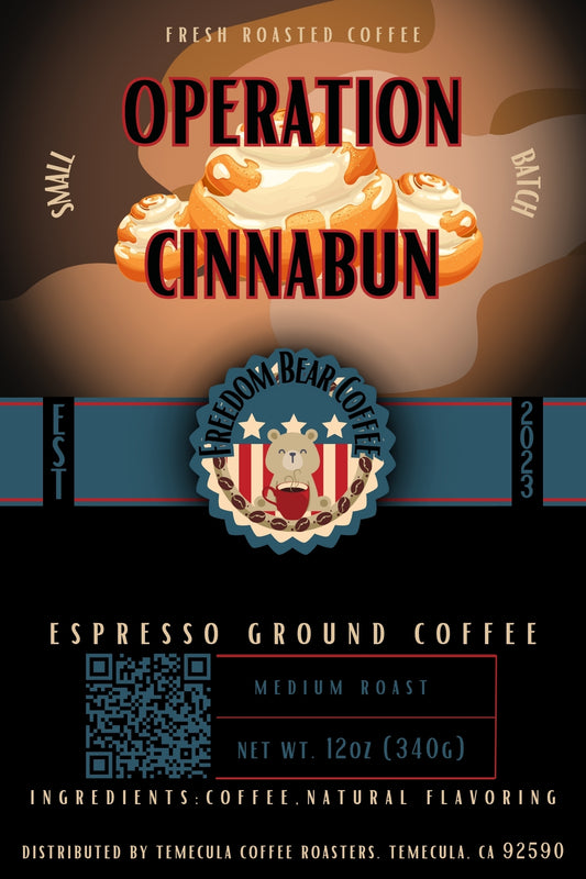 Operation Cinnabun - From Freedom Bear Coffee LLC - Just $19.99! Shop now at Freedom Bear Coffee LLC