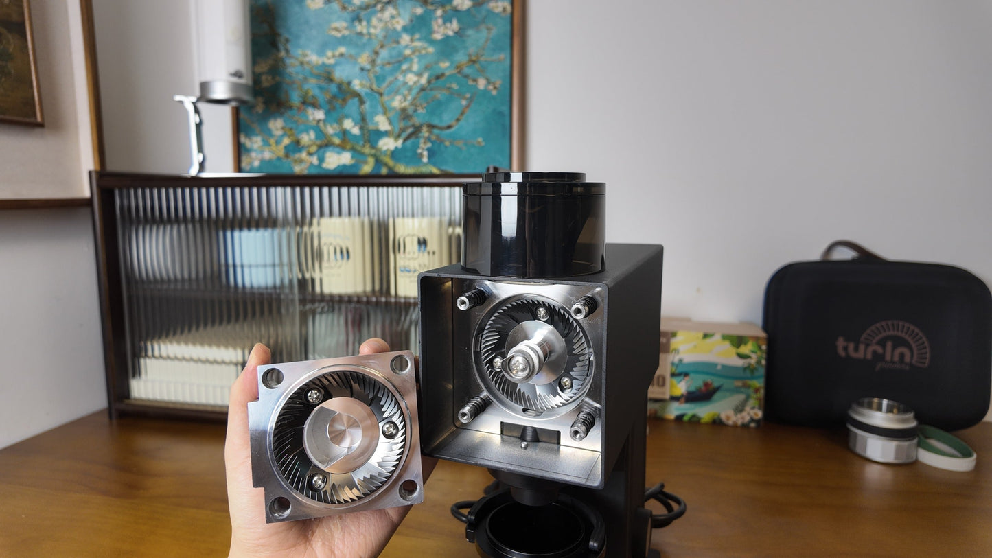 CF64V Grinder by Turin - Variable Speed Single Dose Grinder - From Espresso Outlet LLC - Just $499! Shop now at Freedom Bear Coffee LLC