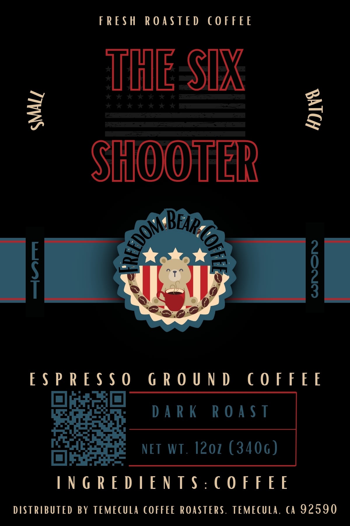 The Six Shooter - From Freedom Bear Coffee LLC - Just $19.99! Shop now at Freedom Bear Coffee LLC