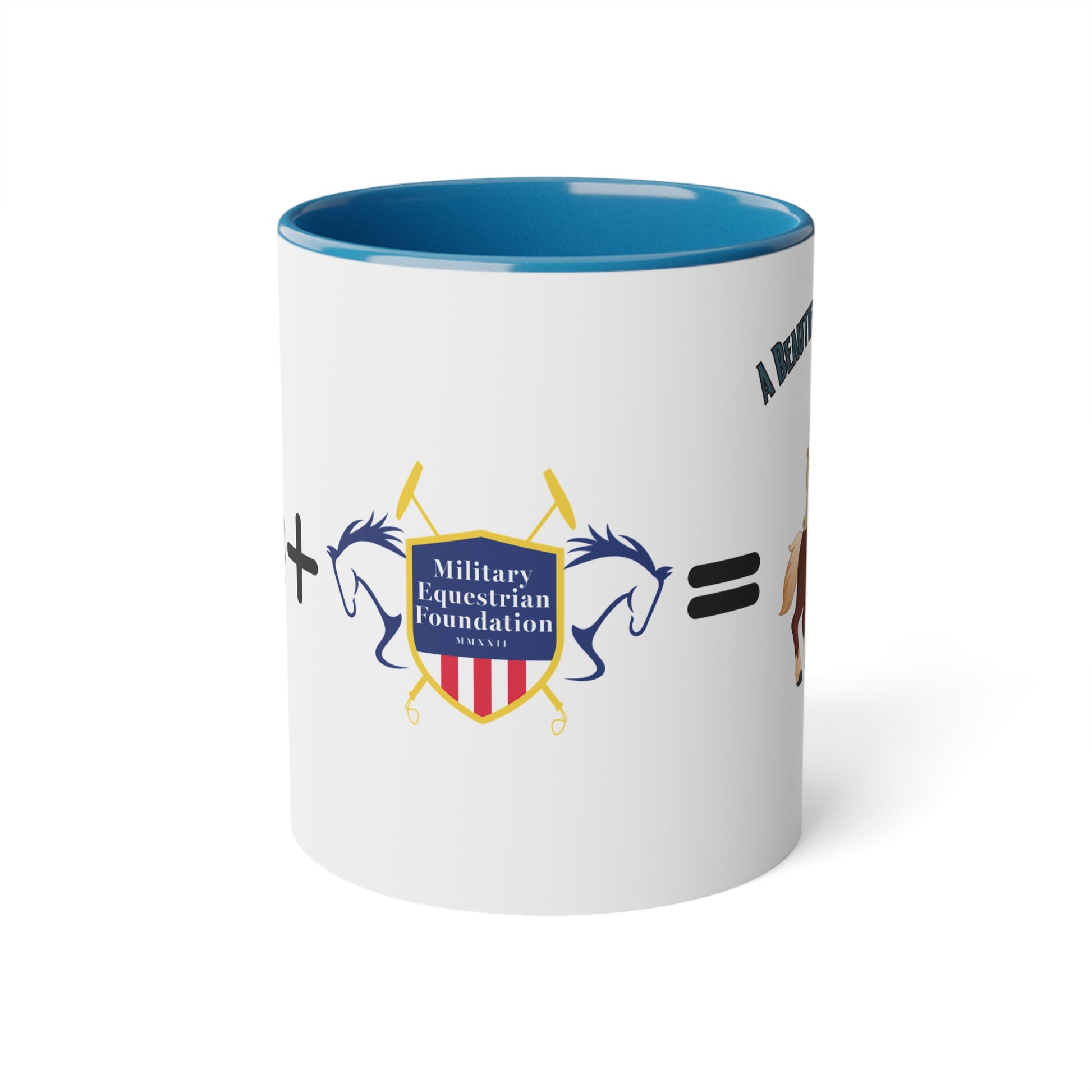 FBC + MEF Accent Mug, 11oz - From Freedom Bear Coffee LLC - Just $7.95! Shop now at Freedom Bear Coffee LLC