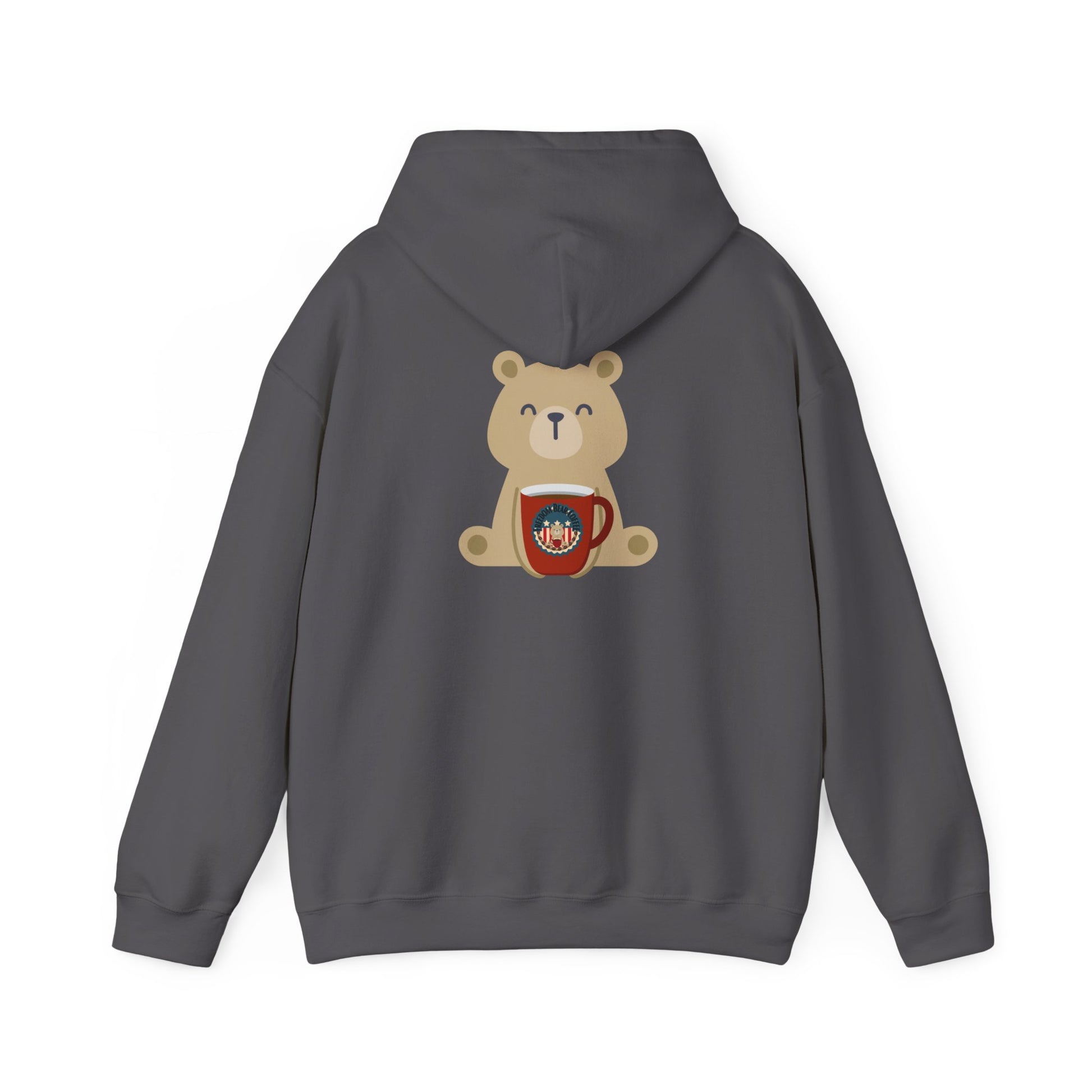 "Freedom Bear Heavy Blend" Hooded Sweatshirt - From Freedom Bear Coffee LLC - Just $29.99! Shop now at Freedom Bear Coffee LLC