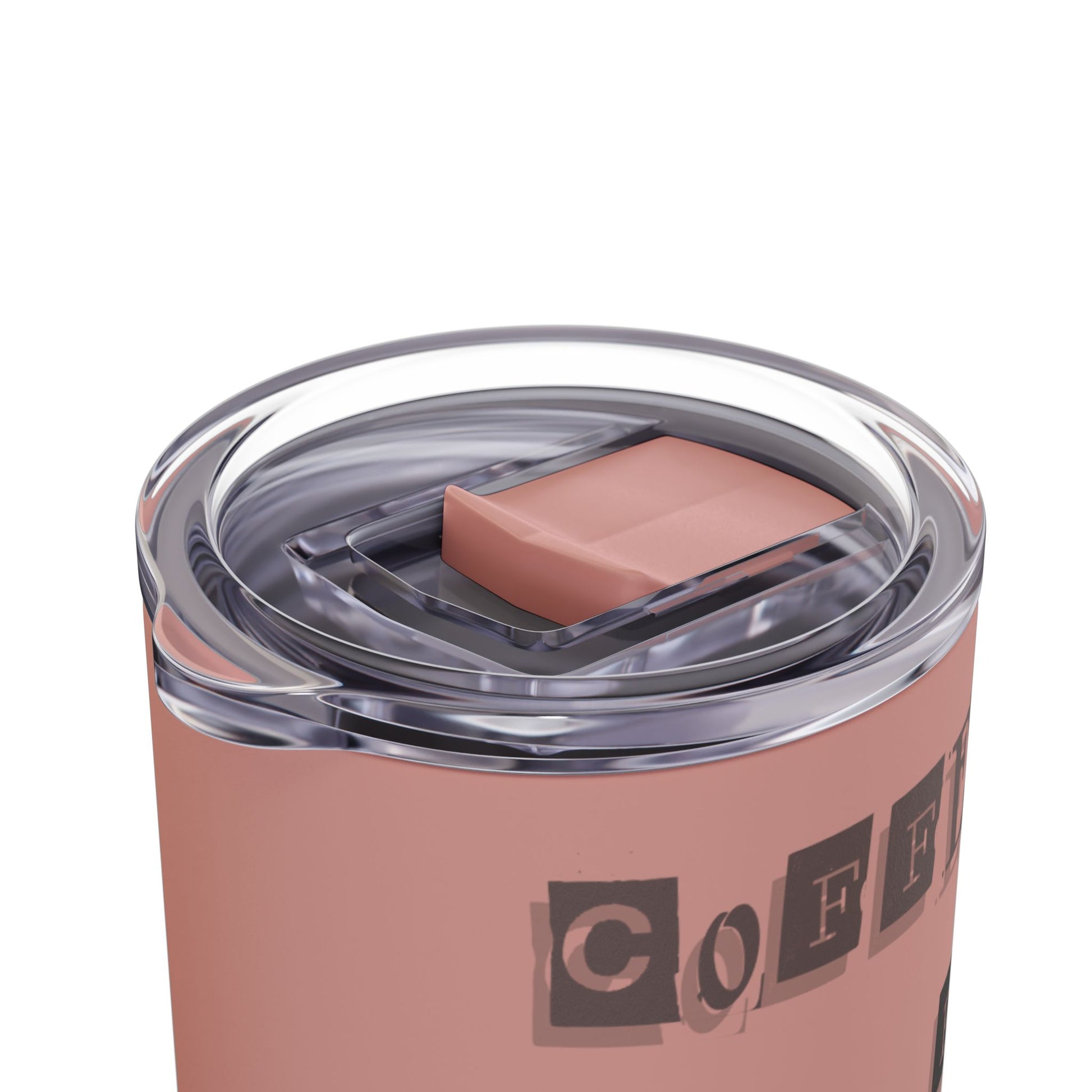 Coffee Stops Murder Halloween Skinny Matte Tumbler, 20oz - From Freedom Bear Coffee LLC - Just $29.99! Shop now at Freedom Bear Coffee LLC