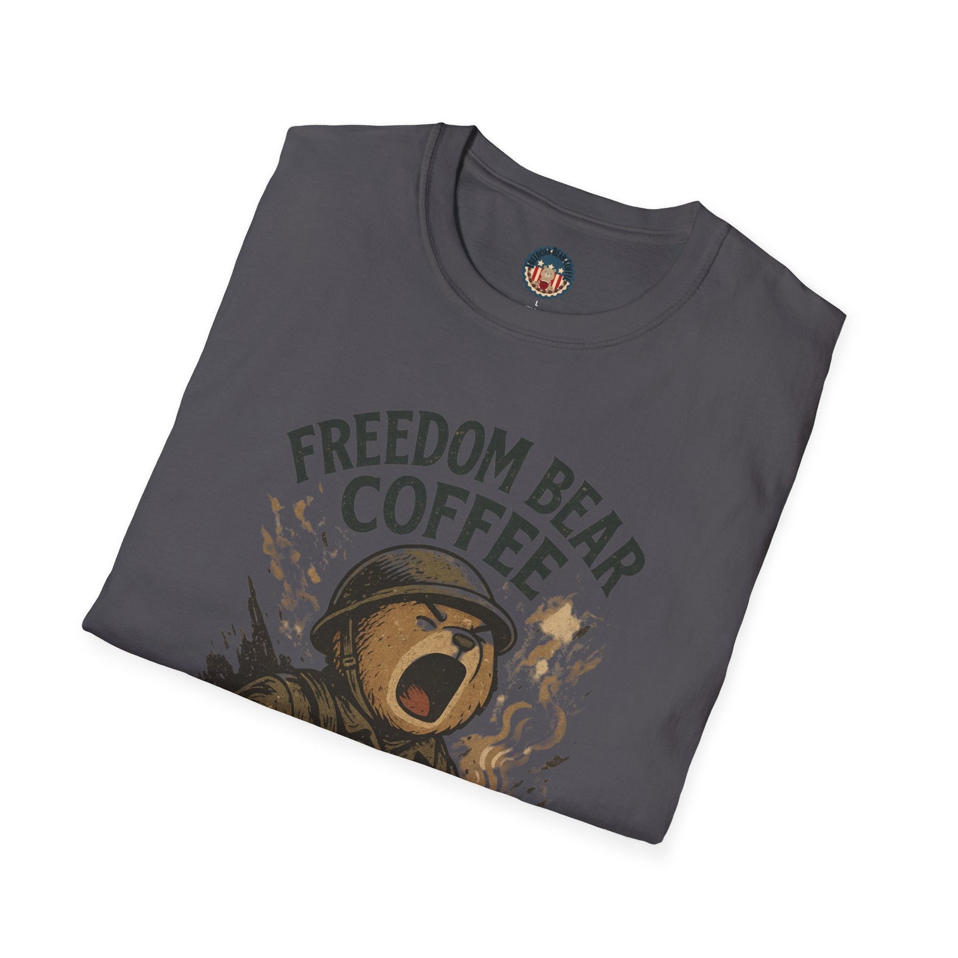 Freedom Bear Coffee Unisex T-Shirt - From Freedom Bear Coffee LLC - Just $19.99! Shop now at Freedom Bear Coffee LLC