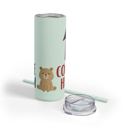 "FBC Here" tumbler  20oz - From Freedom Bear Coffee LLC - Just $29.99! Shop now at Freedom Bear Coffee LLC