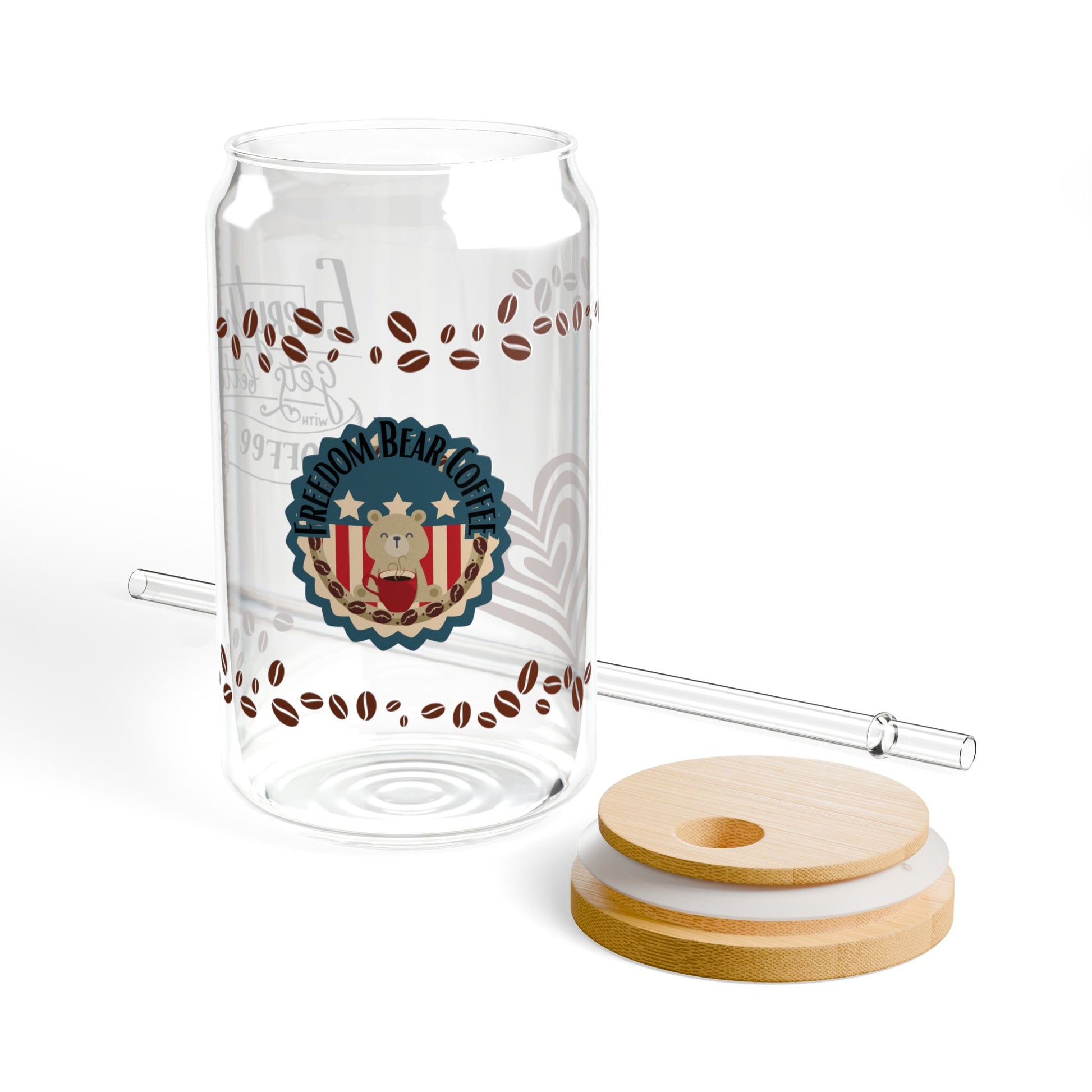 "Everything Is Better" Sipper Glass, 16oz - From Freedom Bear Coffee LLC - Just $24.99! Shop now at Freedom Bear Coffee LLC