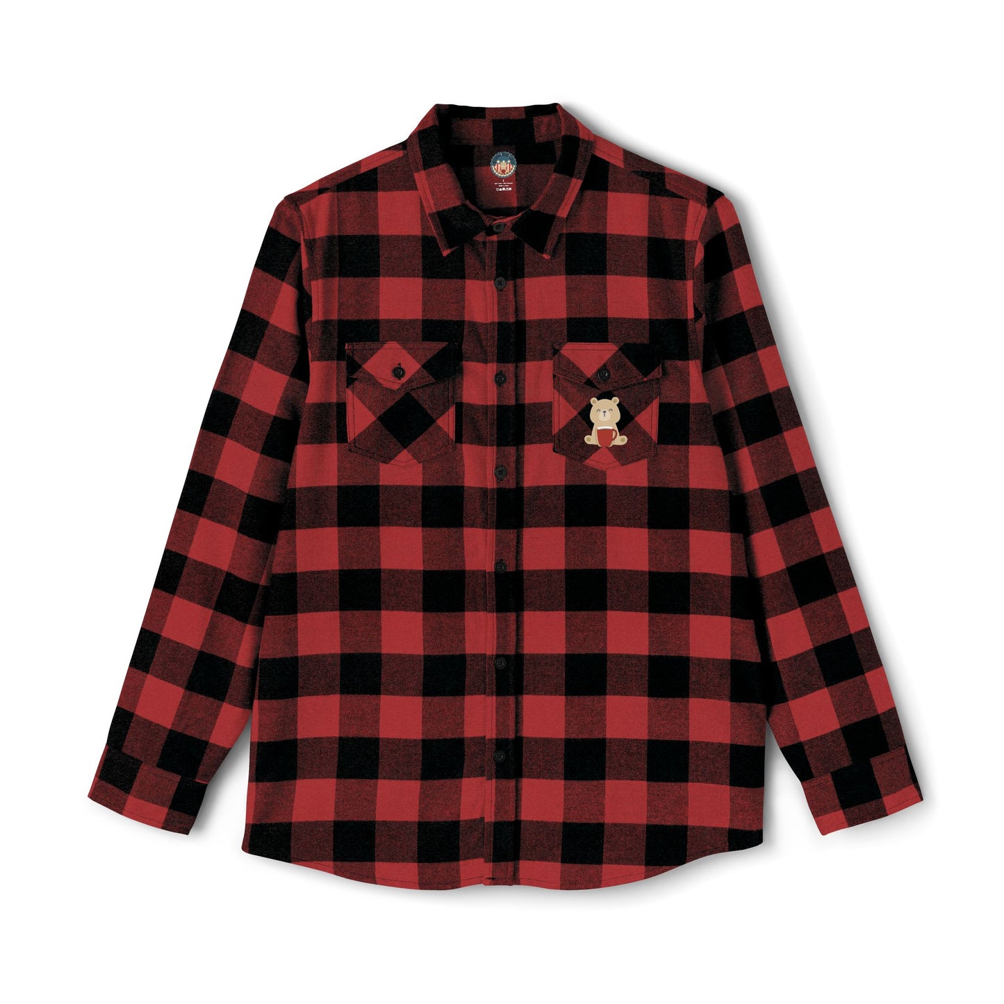 Freedom Bear Unisex Flannel - From Printify - Just $64.99! Shop now at Freedom Bear Coffee LLC