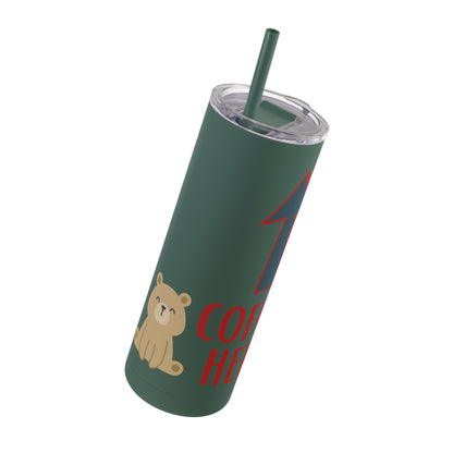 "FBC Here" tumbler  20oz - From Freedom Bear Coffee LLC - Just $29.99! Shop now at Freedom Bear Coffee LLC