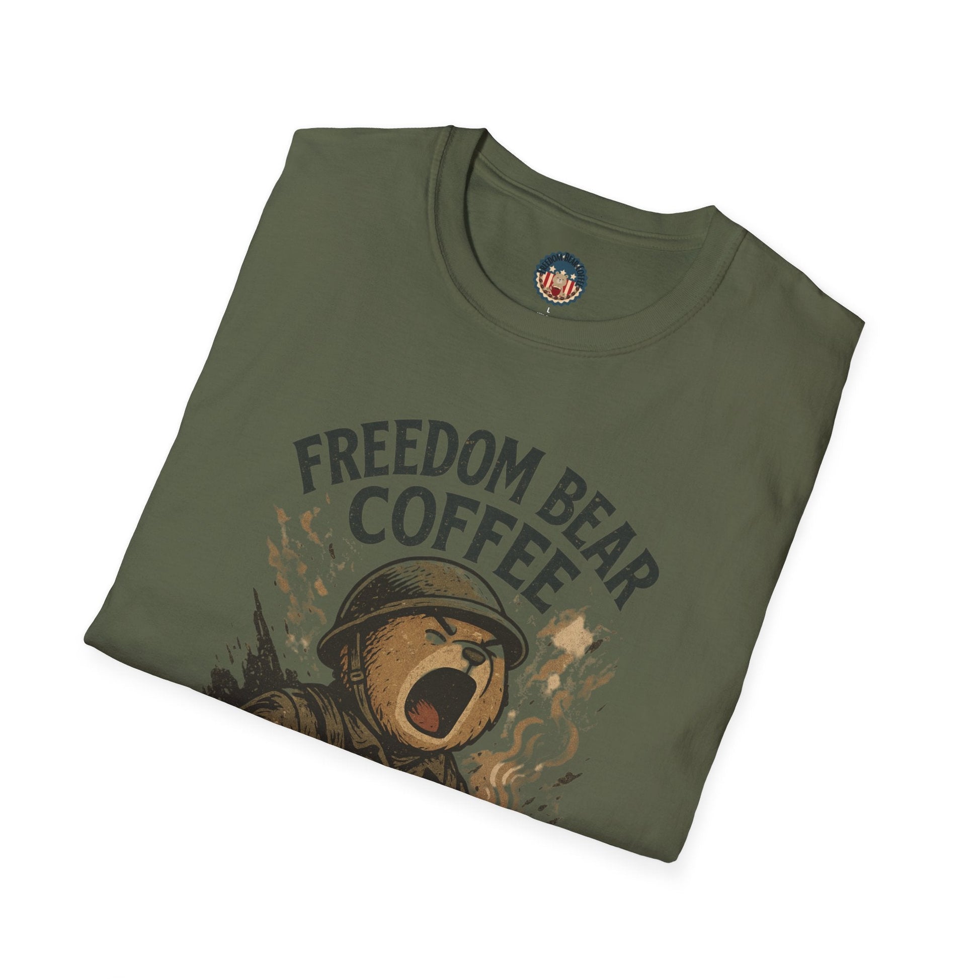 Freedom Bear Coffee Unisex T-Shirt - From Freedom Bear Coffee LLC - Just $19.99! Shop now at Freedom Bear Coffee LLC