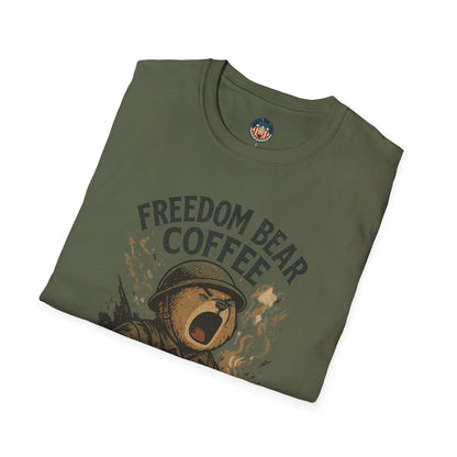 Freedom Bear Coffee Unisex T-Shirt - From Freedom Bear Coffee LLC - Just $19.99! Shop now at Freedom Bear Coffee LLC