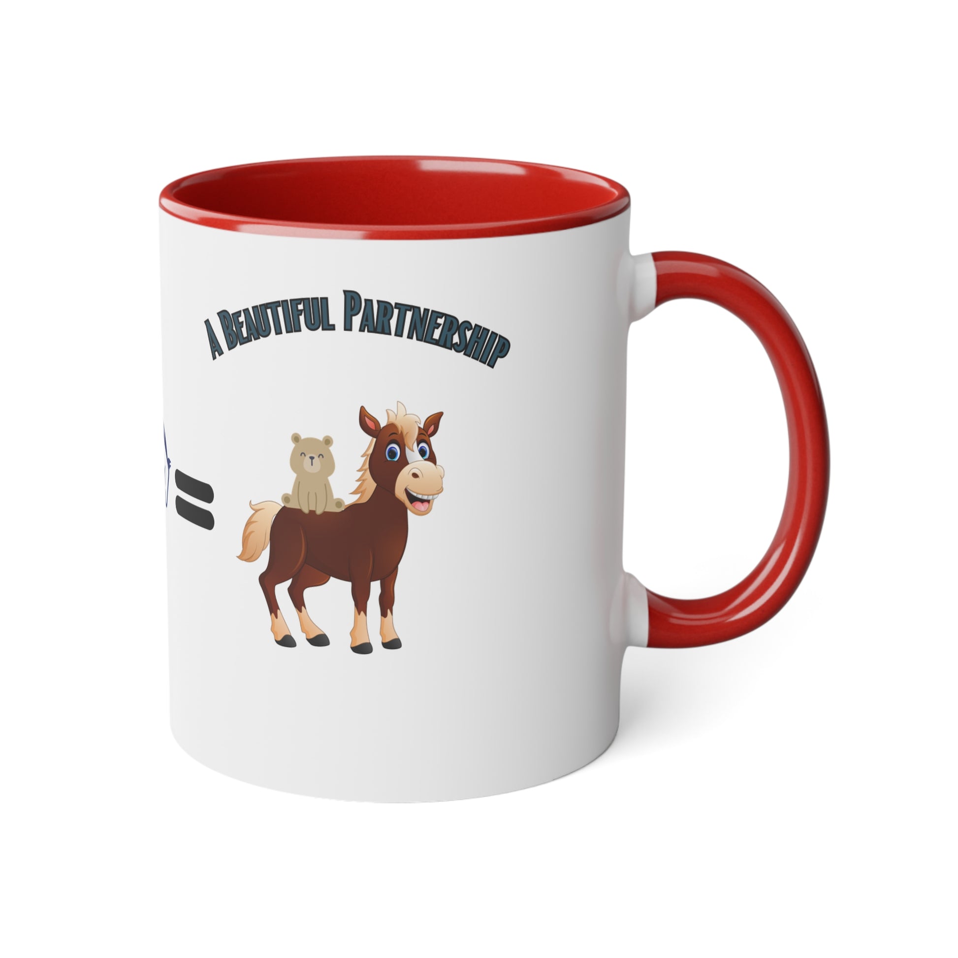 FBC + MEF Accent Mug, 11oz - From Freedom Bear Coffee LLC - Just $7.95! Shop now at Freedom Bear Coffee LLC