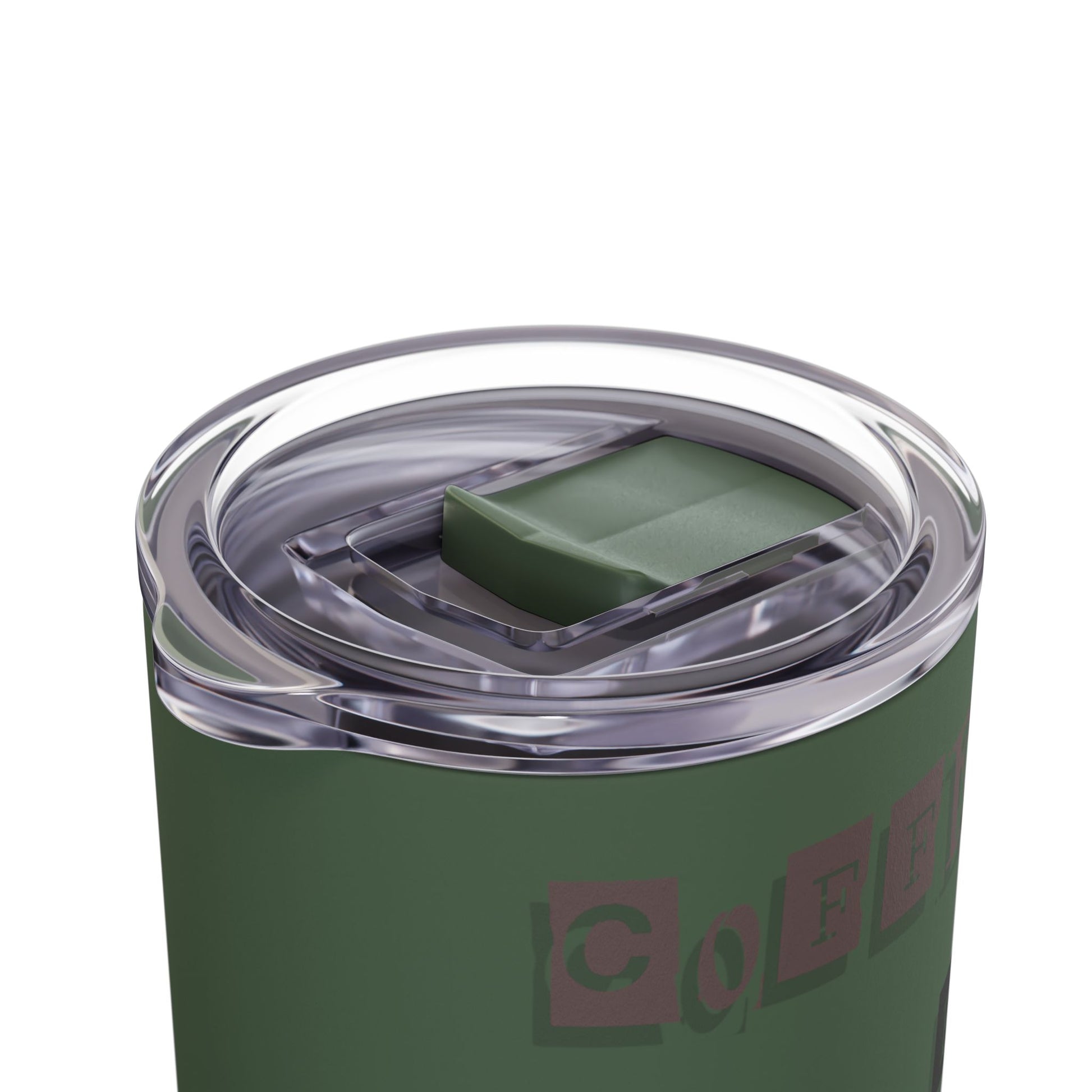 Coffee Stops Murder Halloween Skinny Matte Tumbler, 20oz - From Freedom Bear Coffee LLC - Just $29.99! Shop now at Freedom Bear Coffee LLC