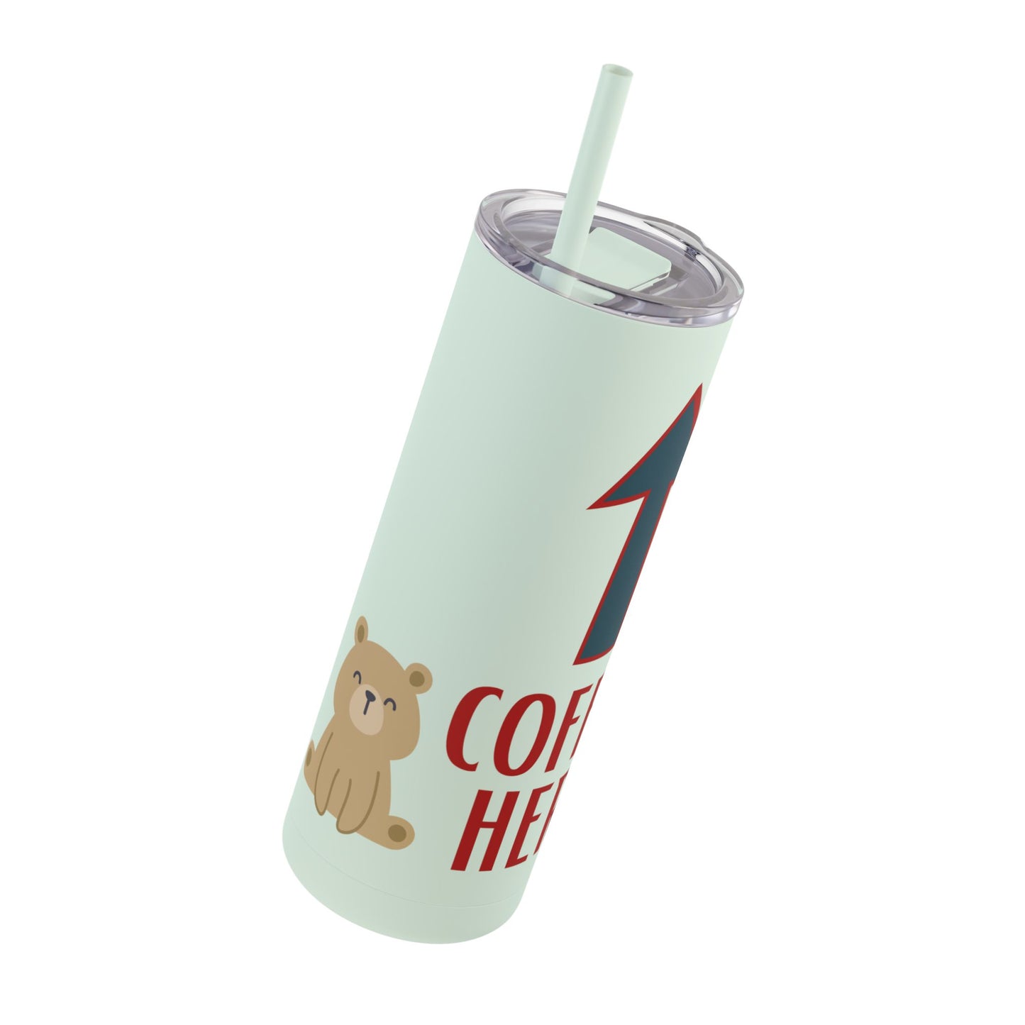 "FBC Here" tumbler  20oz - From Freedom Bear Coffee LLC - Just $29.99! Shop now at Freedom Bear Coffee LLC