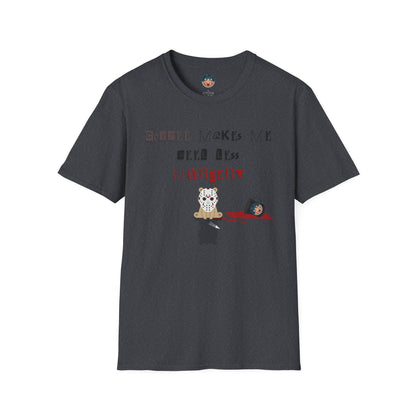 "Coffee Makes Me Less" Soft-style T-Shirt - From Printify - Just $19.99! Shop now at Freedom Bear Coffee LLC