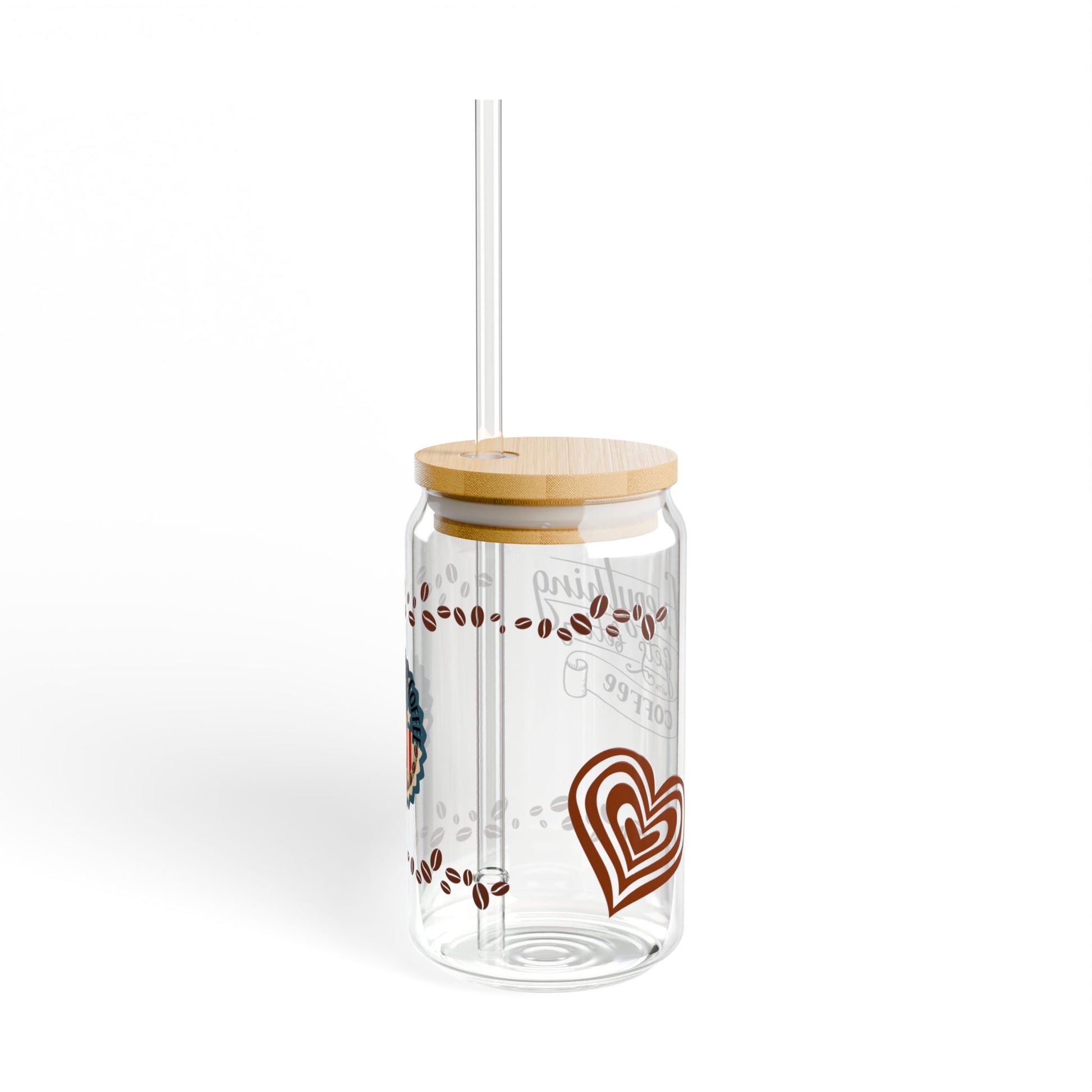 "Everything Is Better" Sipper Glass, 16oz - From Freedom Bear Coffee LLC - Just $24.99! Shop now at Freedom Bear Coffee LLC
