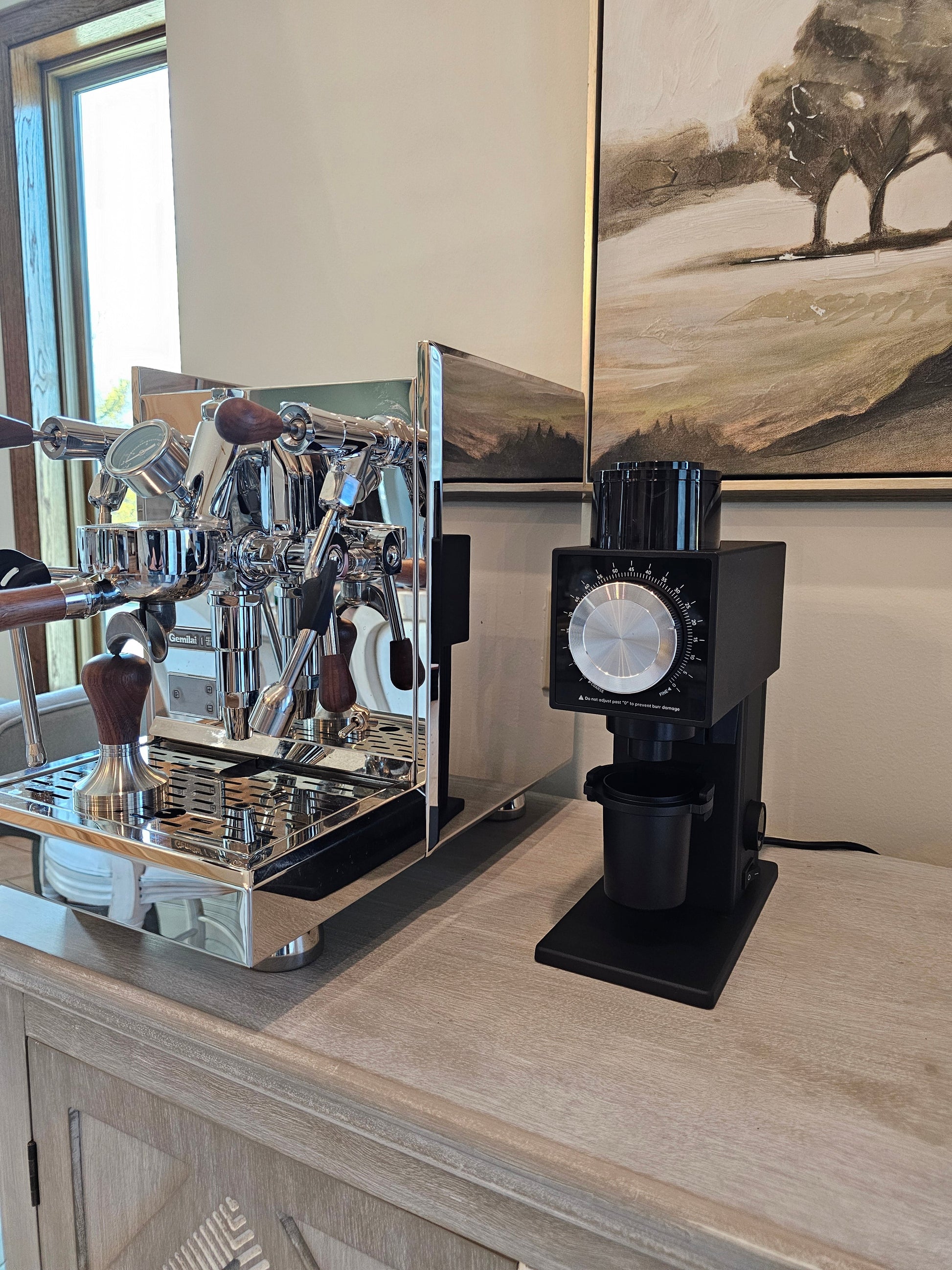 CF64V Grinder by Turin - Variable Speed Single Dose Grinder - From Espresso Outlet LLC - Just $499! Shop now at Freedom Bear Coffee LLC