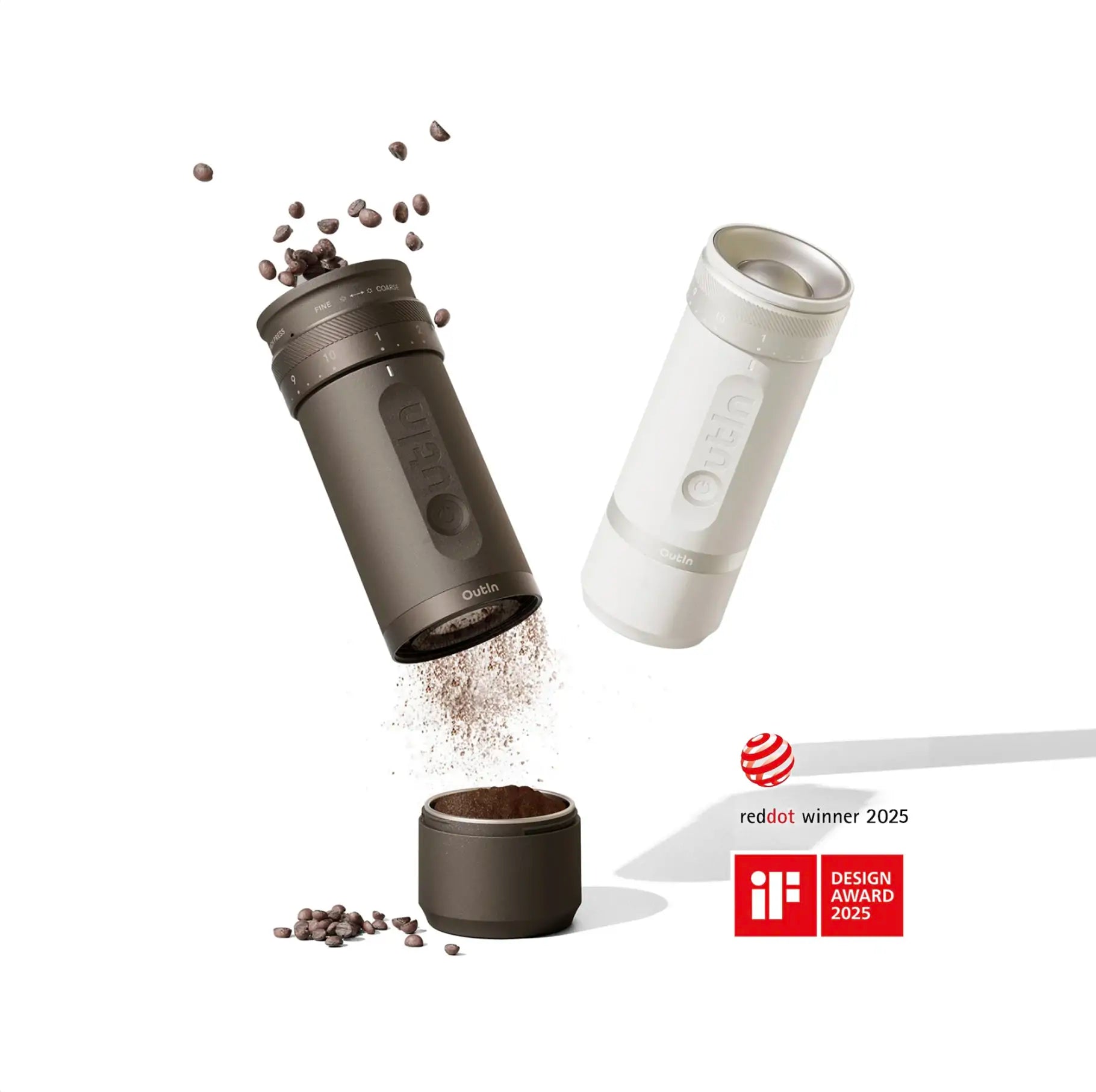 OutIn Fino Portable Electric Coffee Grinder - From OutIn - Just $199.99! Shop now at Freedom Bear Coffee LLC