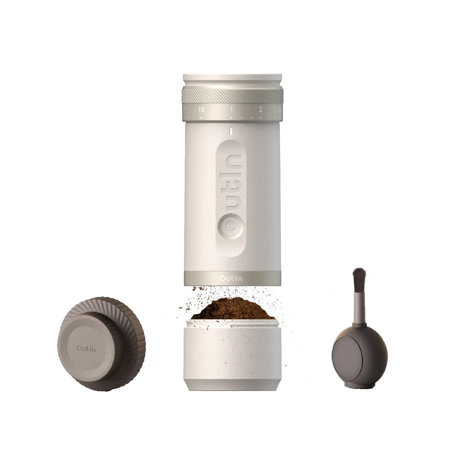 OutIn Fino Portable Electric Coffee Grinder - From OutIn - Just $199.99! Shop now at Freedom Bear Coffee LLC