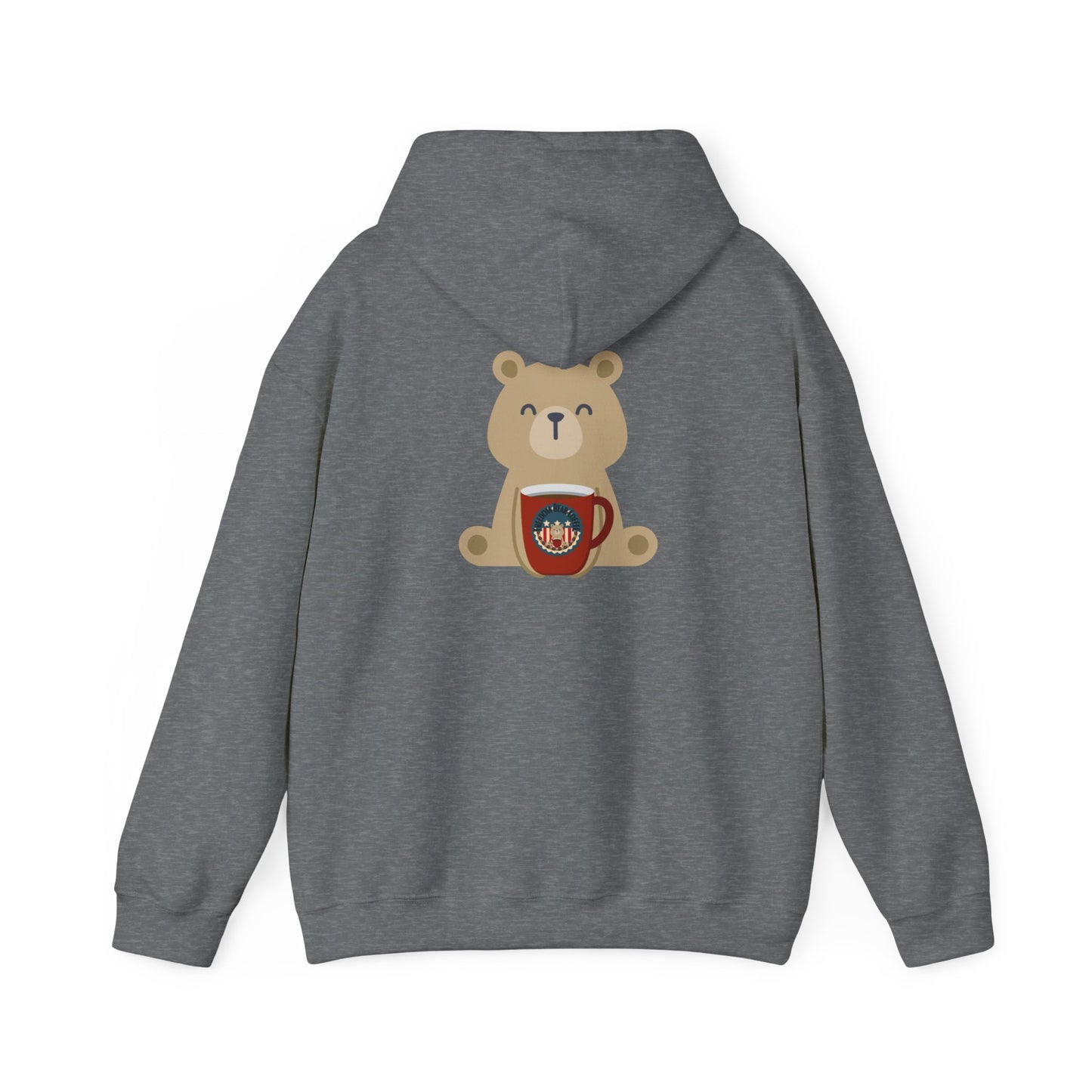 "Freedom Bear Heavy Blend" Hooded Sweatshirt - From Freedom Bear Coffee LLC - Just $29.99! Shop now at Freedom Bear Coffee LLC
