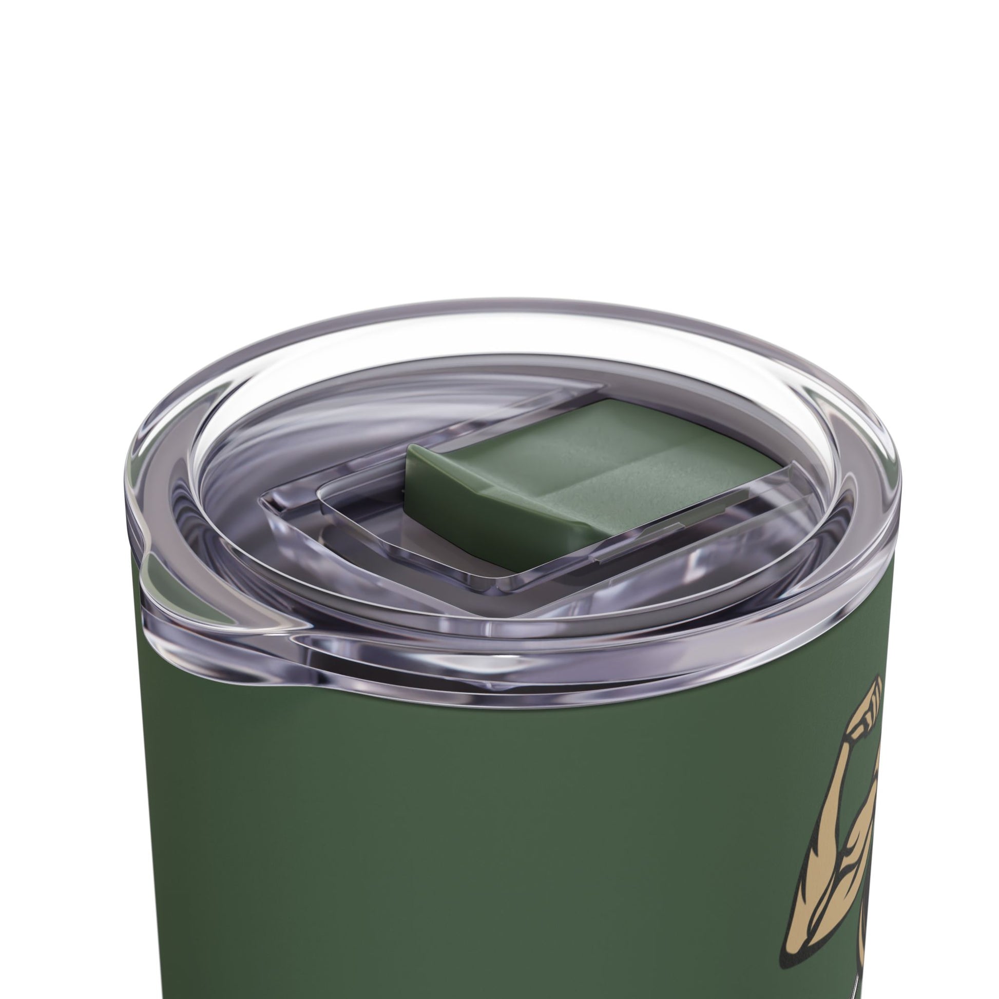 Gym & Coffee Skinny Matte Tumbler, 20oz - From Freedom Bear Coffee LLC - Just $29.99! Shop now at Freedom Bear Coffee LLC