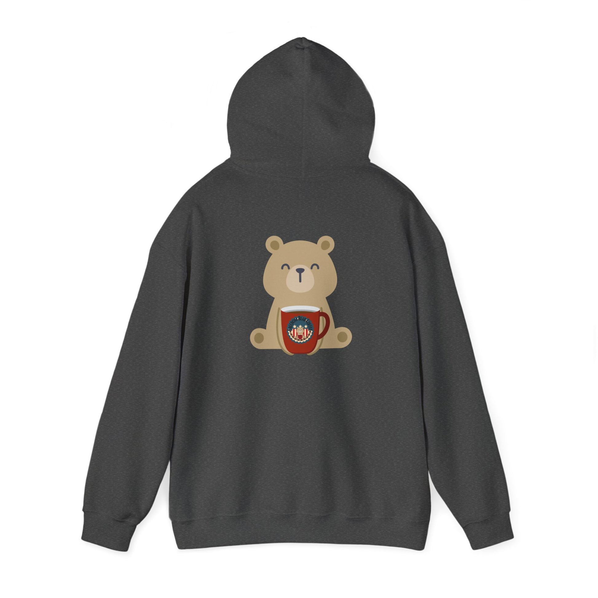 "Freedom Bear Heavy Blend" Hooded Sweatshirt - From Freedom Bear Coffee LLC - Just $29.99! Shop now at Freedom Bear Coffee LLC