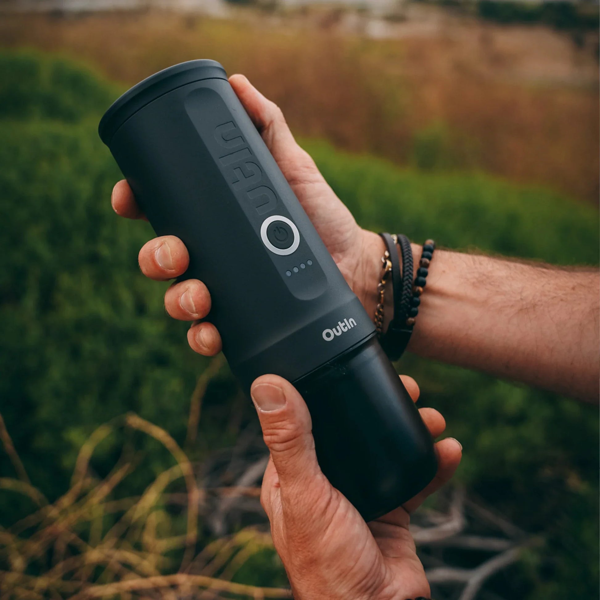 Nano Portable Espresso Machine (Space Grey) - From OutIn - Just $149.99! Shop now at Freedom Bear Coffee LLC