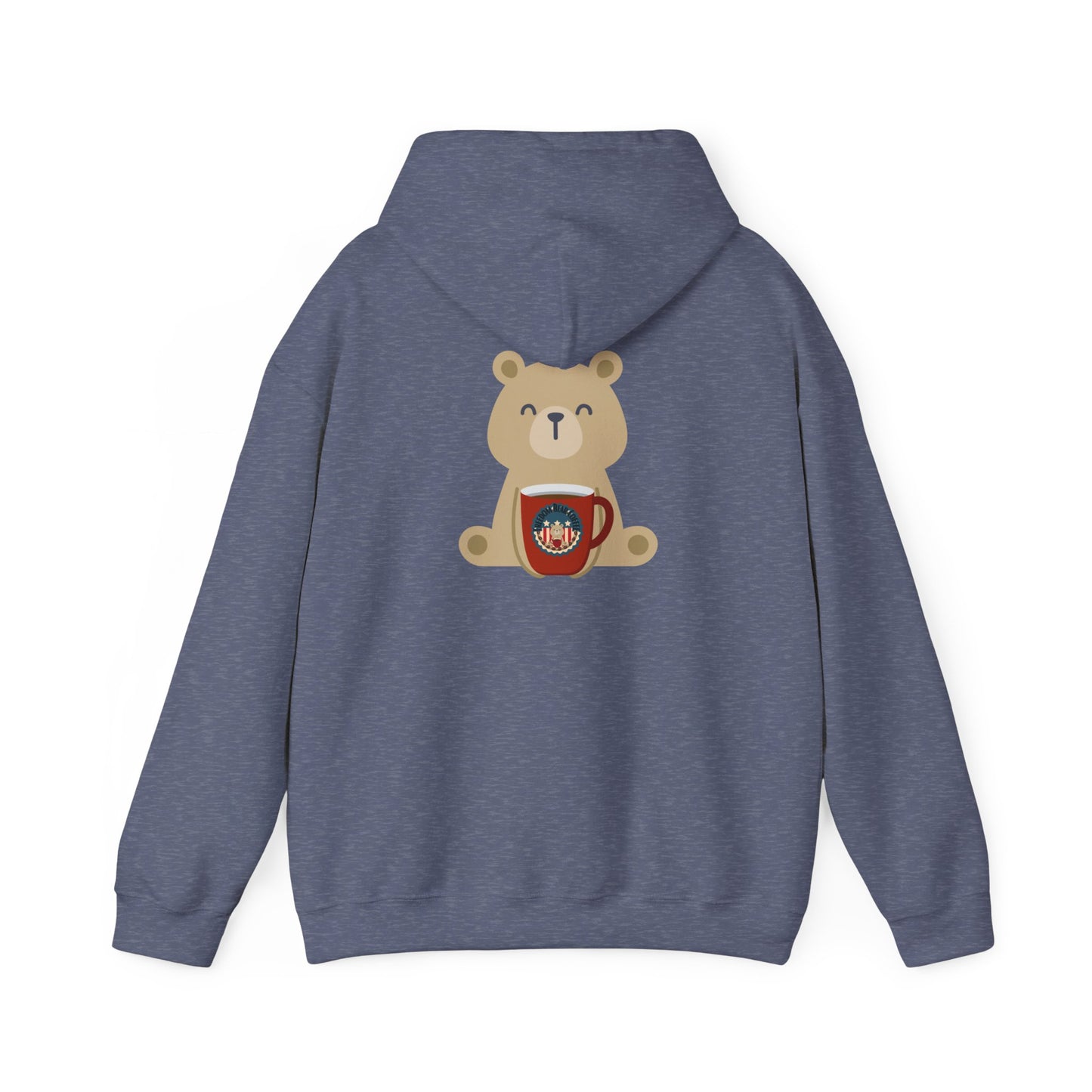 "Freedom Bear Heavy Blend" Hooded Sweatshirt - From Freedom Bear Coffee LLC - Just $29.99! Shop now at Freedom Bear Coffee LLC