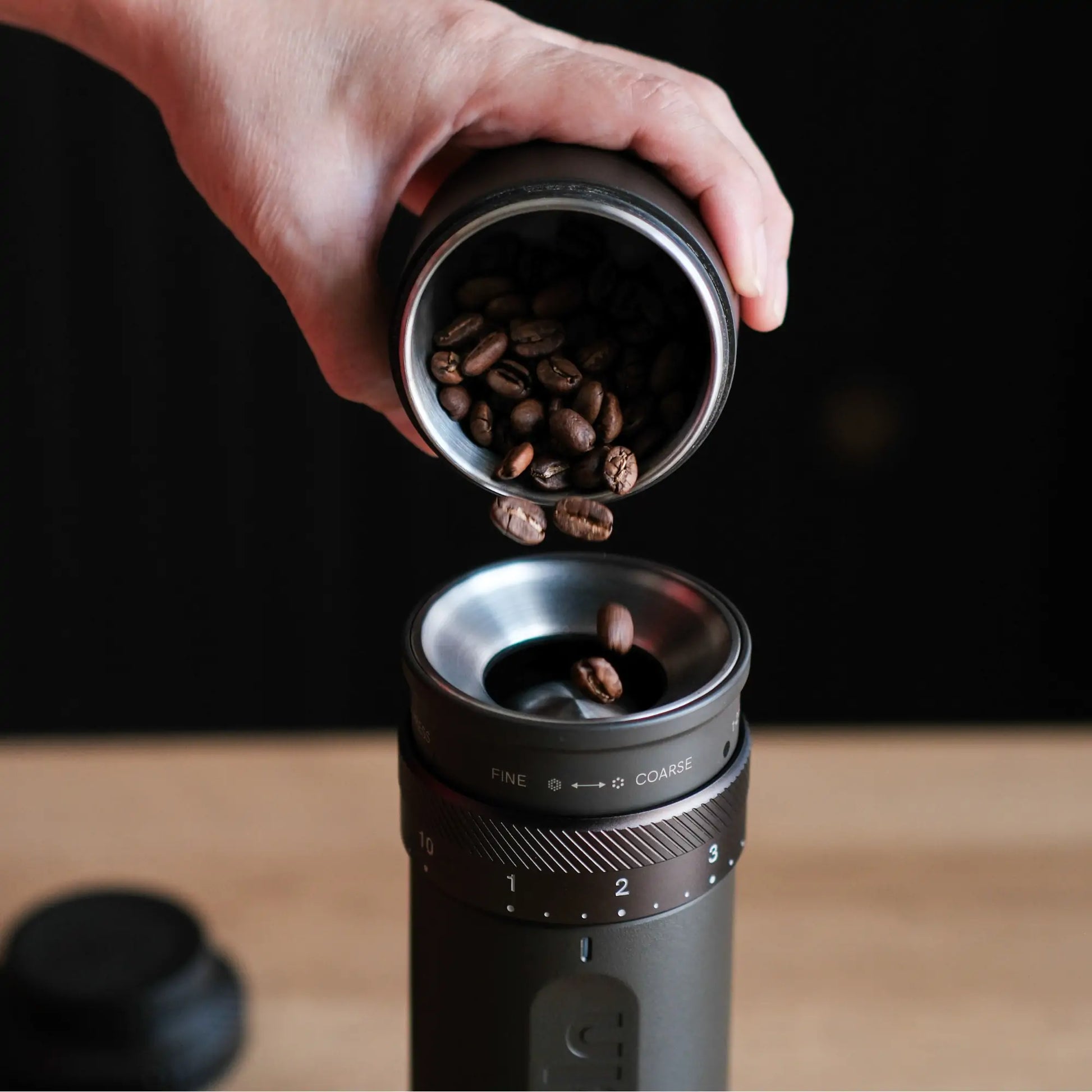 OutIn Fino Portable Electric Coffee Grinder - From OutIn - Just $199.99! Shop now at Freedom Bear Coffee LLC