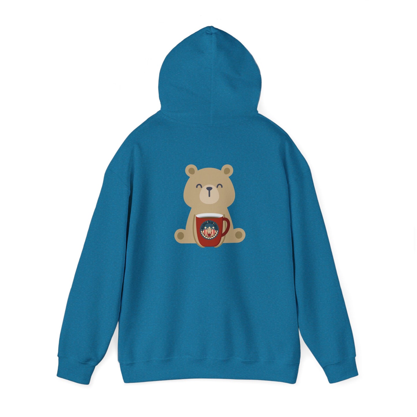 "Freedom Bear Heavy Blend" Hooded Sweatshirt - From Freedom Bear Coffee LLC - Just $29.99! Shop now at Freedom Bear Coffee LLC