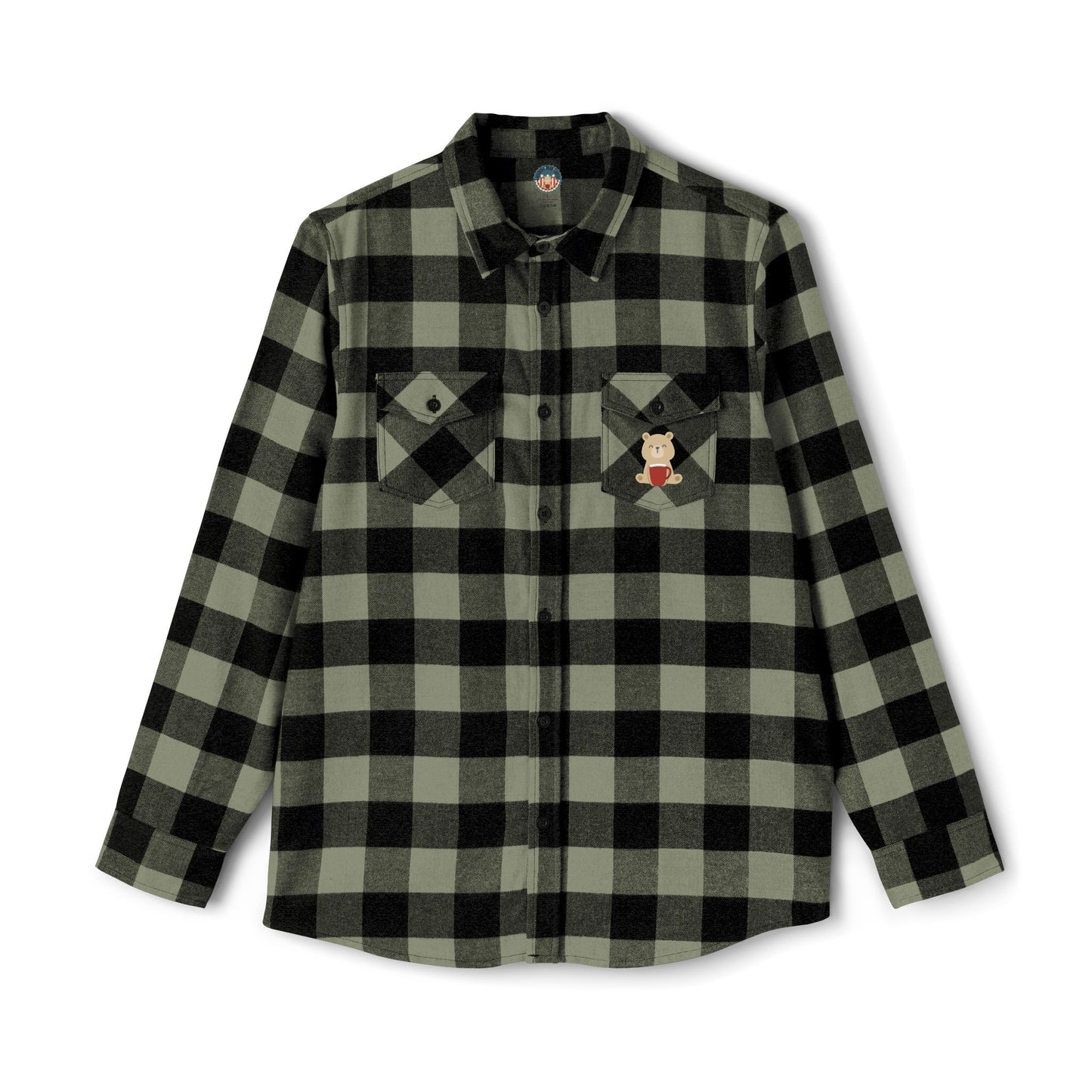 Freedom Bear Unisex Flannel - From Printify - Just $64.99! Shop now at Freedom Bear Coffee LLC