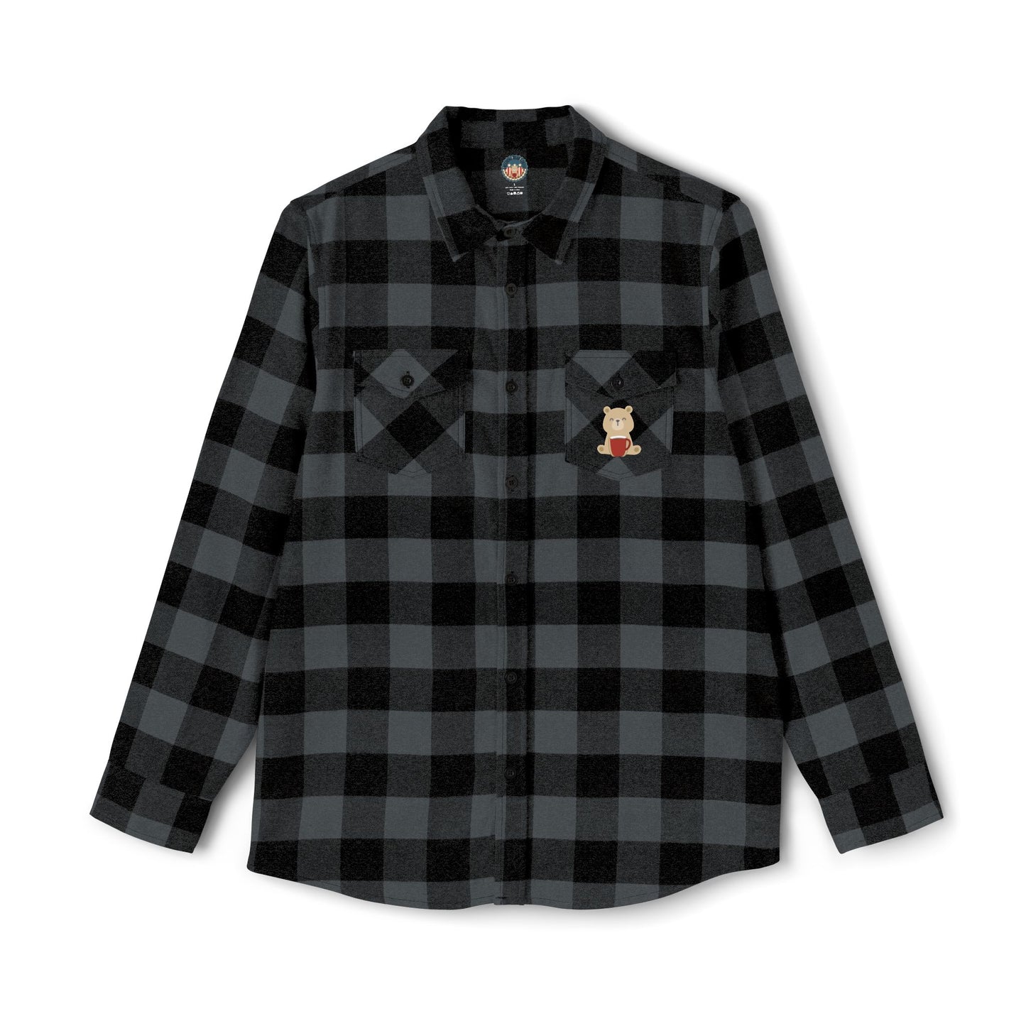 Freedom Bear Unisex Flannel - From Printify - Just $64.99! Shop now at Freedom Bear Coffee LLC