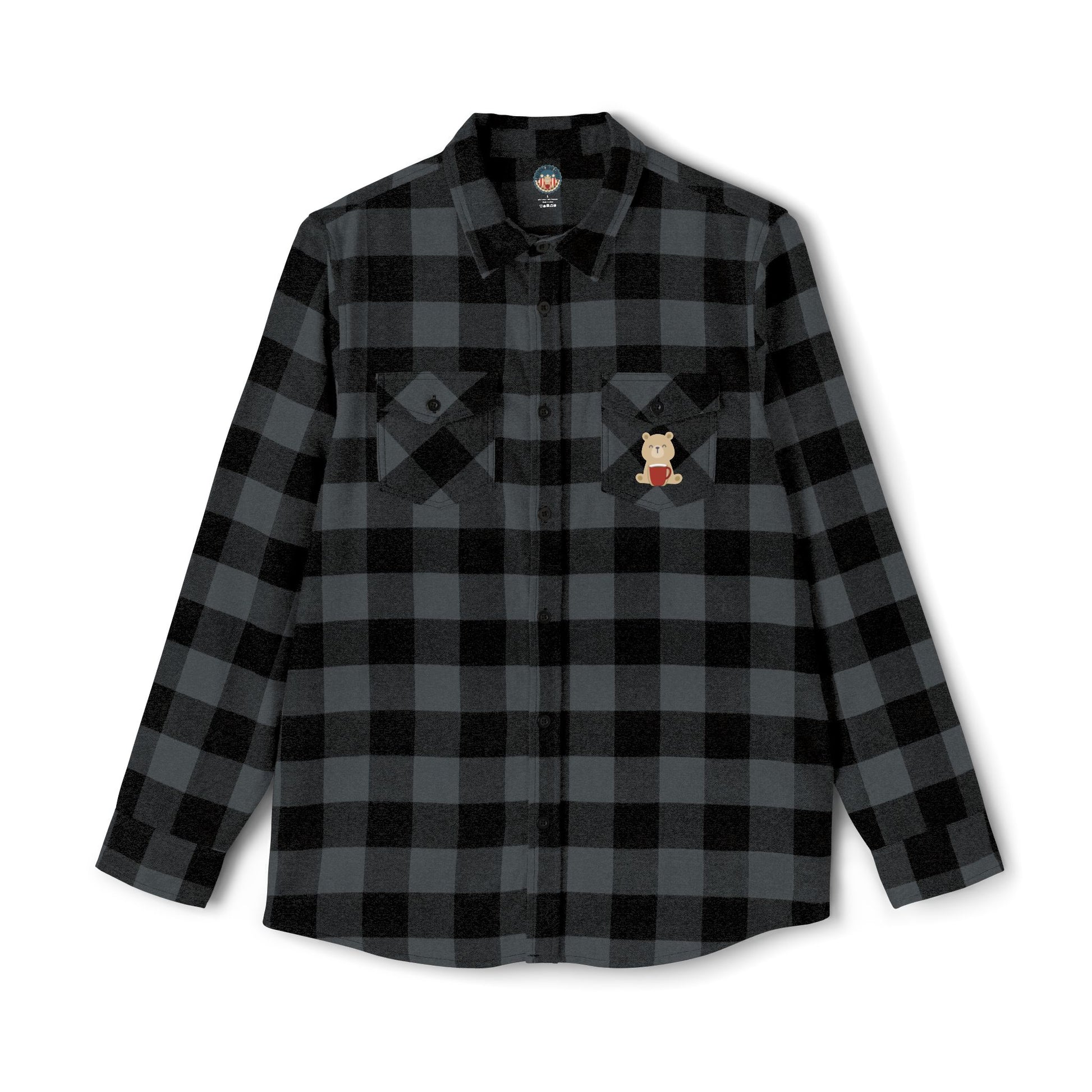 Freedom Bear Unisex Flannel - From Printify - Just $64.99! Shop now at Freedom Bear Coffee LLC