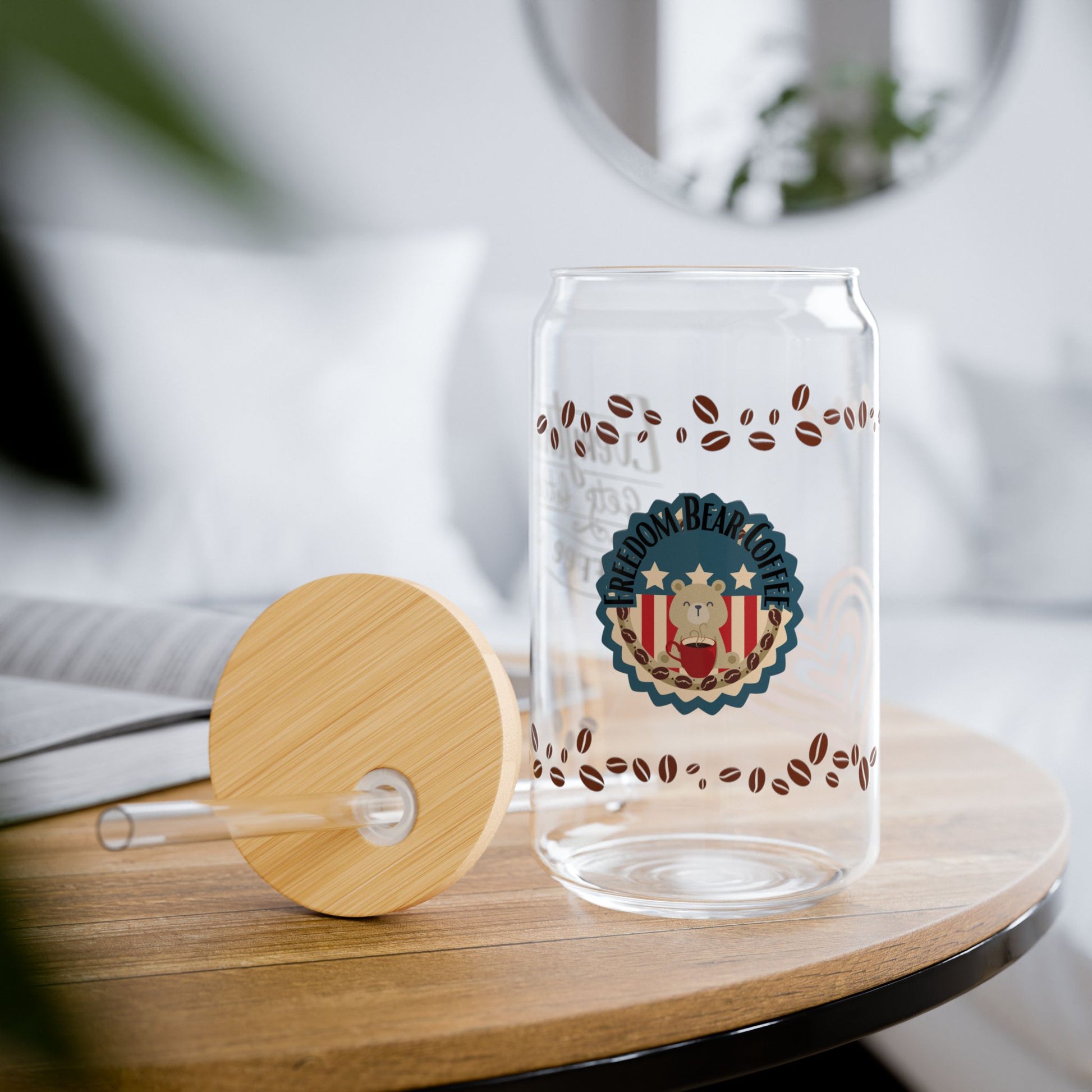 "Everything Is Better" Sipper Glass, 16oz - From Freedom Bear Coffee LLC - Just $24.99! Shop now at Freedom Bear Coffee LLC