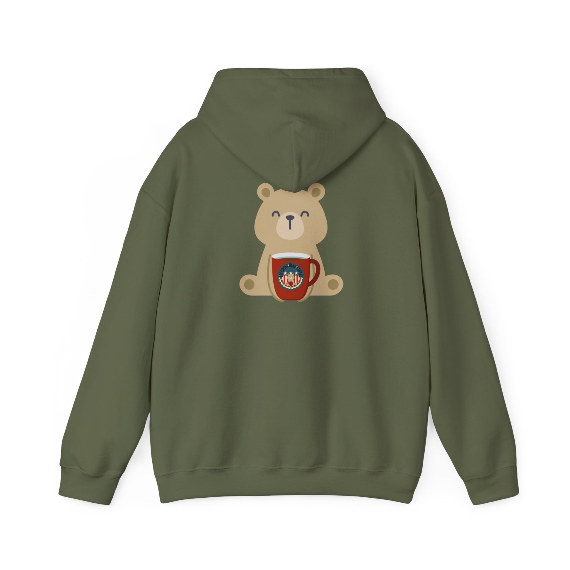 "Freedom Bear Heavy Blend" Hooded Sweatshirt - From Freedom Bear Coffee LLC - Just $29.99! Shop now at Freedom Bear Coffee LLC