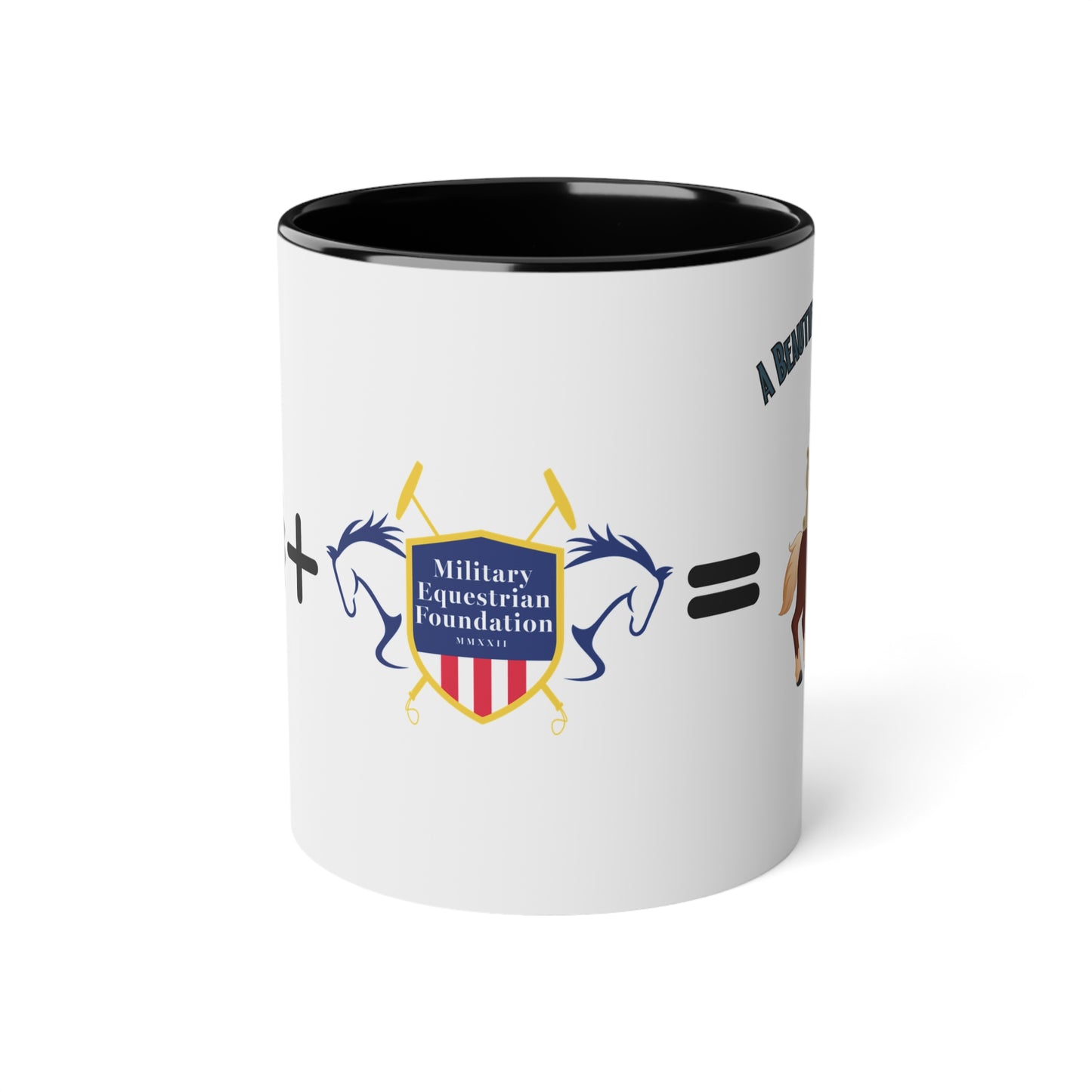 FBC + MEF Accent Mug, 11oz - From Freedom Bear Coffee LLC - Just $7.95! Shop now at Freedom Bear Coffee LLC
