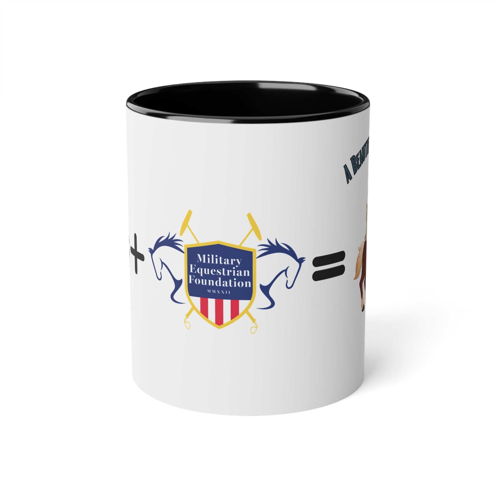 FBC + MEF Accent Mug, 11oz - From Freedom Bear Coffee LLC - Just $7.95! Shop now at Freedom Bear Coffee LLC