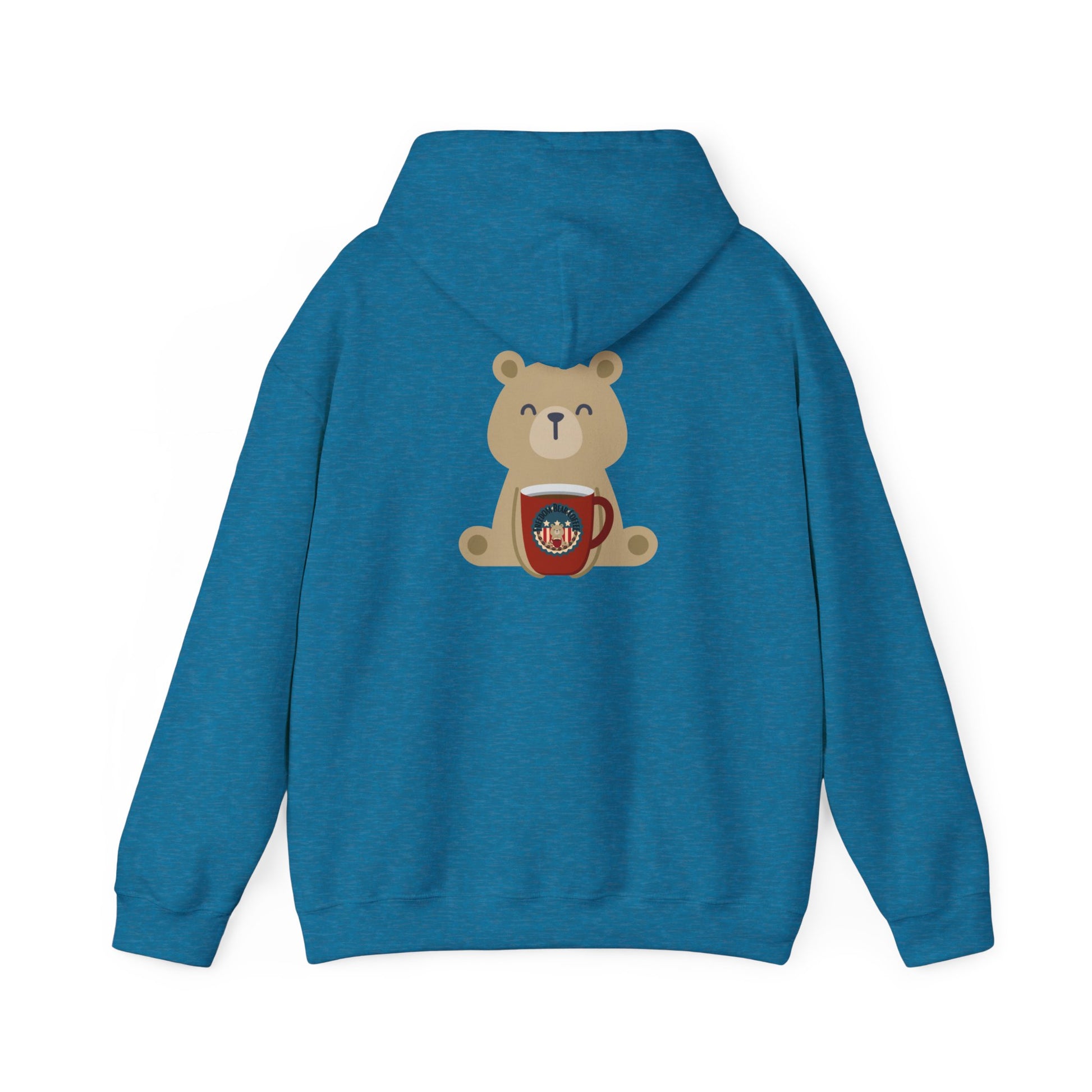 "Freedom Bear Heavy Blend" Hooded Sweatshirt - From Freedom Bear Coffee LLC - Just $29.99! Shop now at Freedom Bear Coffee LLC