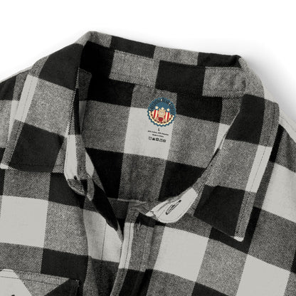 Freedom Bear Unisex Flannel - From Printify - Just $64.99! Shop now at Freedom Bear Coffee LLC
