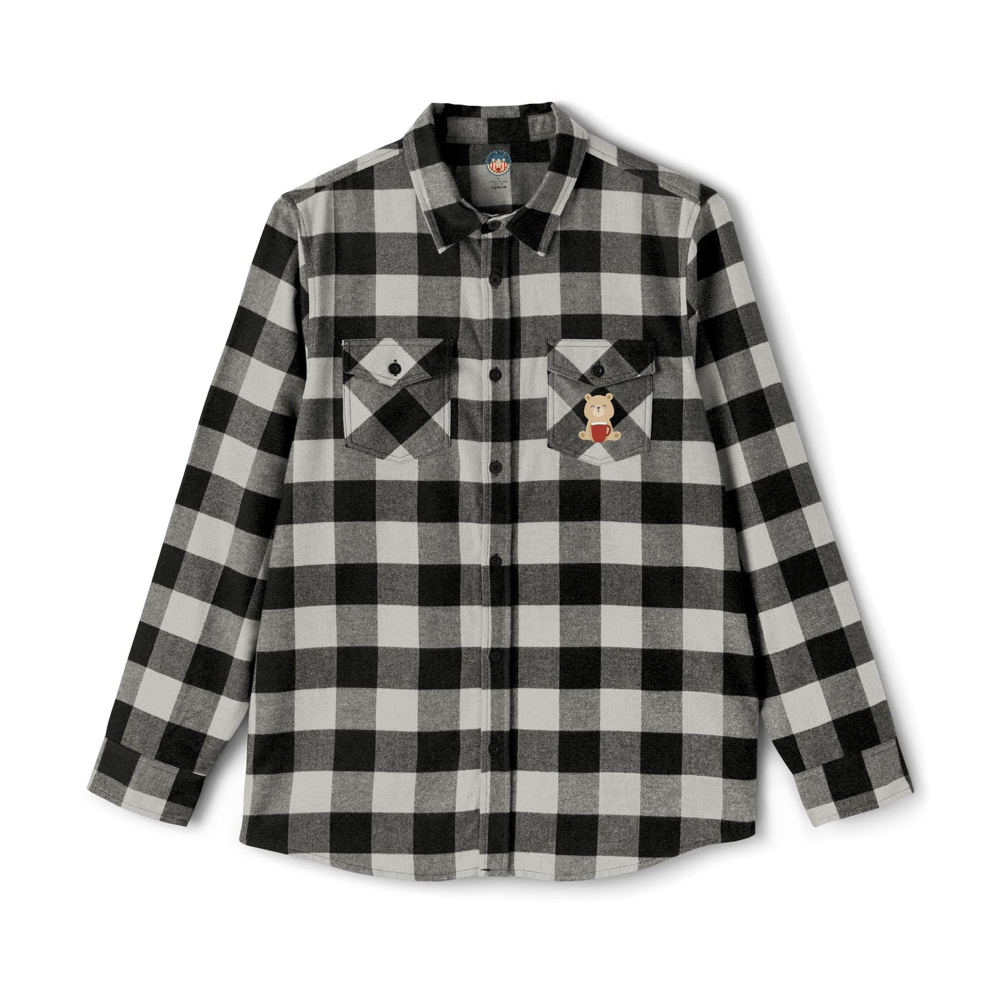 Freedom Bear Unisex Flannel - From Printify - Just $64.99! Shop now at Freedom Bear Coffee LLC