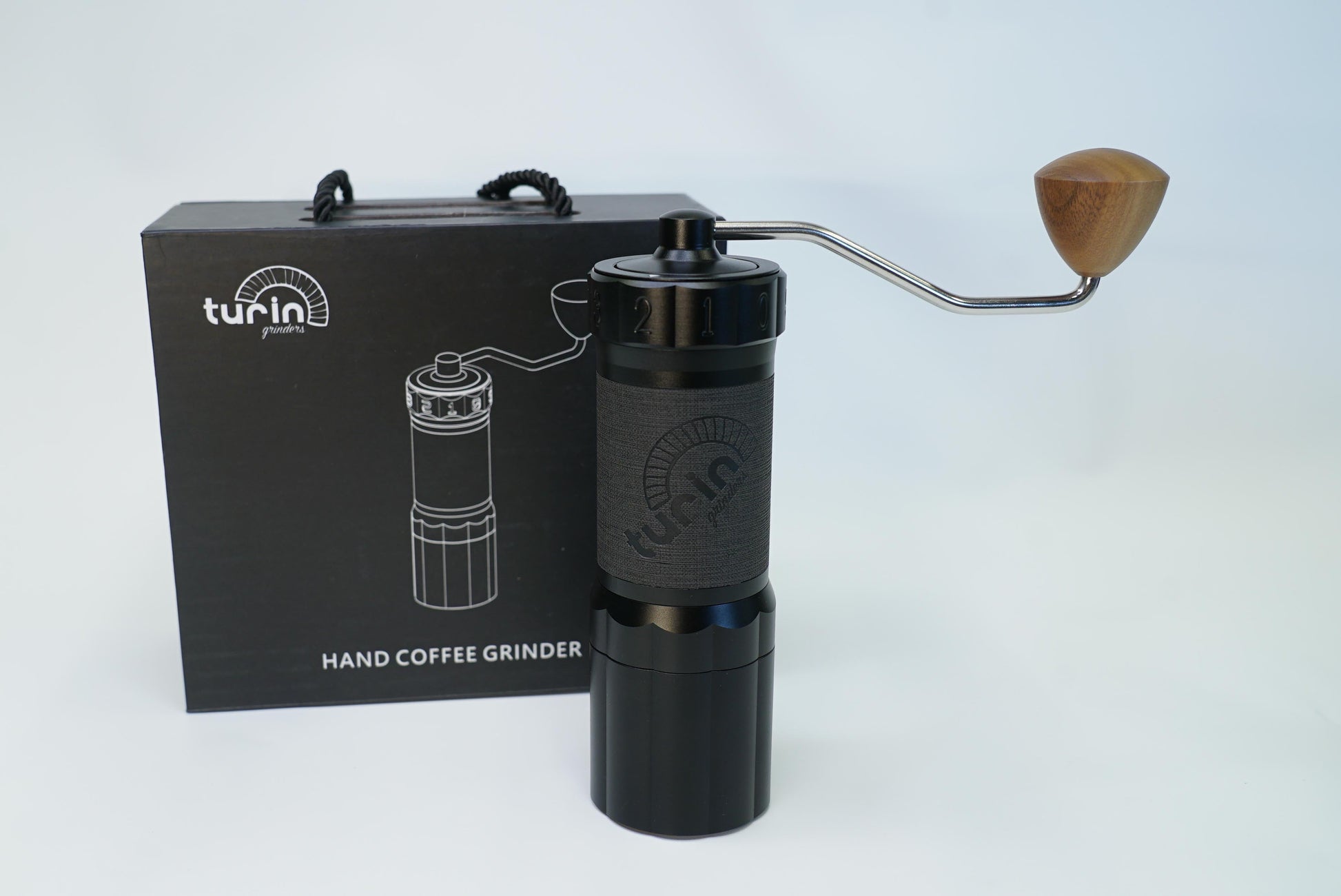 TURIN™ H40™ V2 HAND COFFEE GRINDER - From Espresso Outlet LLC - Just $99! Shop now at Freedom Bear Coffee LLC