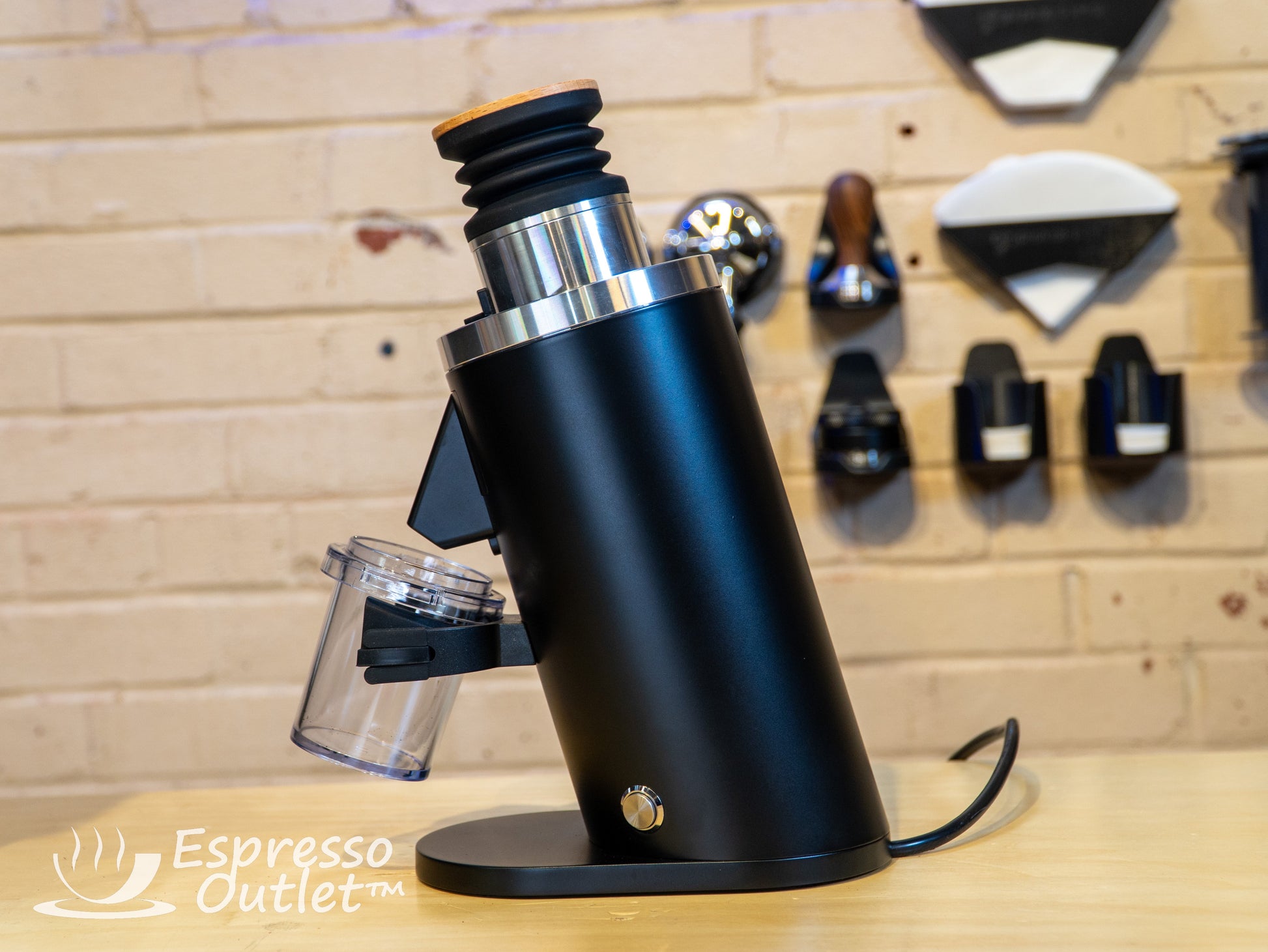 Turin DF54 v2 Single Dose Flat Burr Grinder - From Espresso Outlet LLC - Just $219! Shop now at Freedom Bear Coffee LLC
