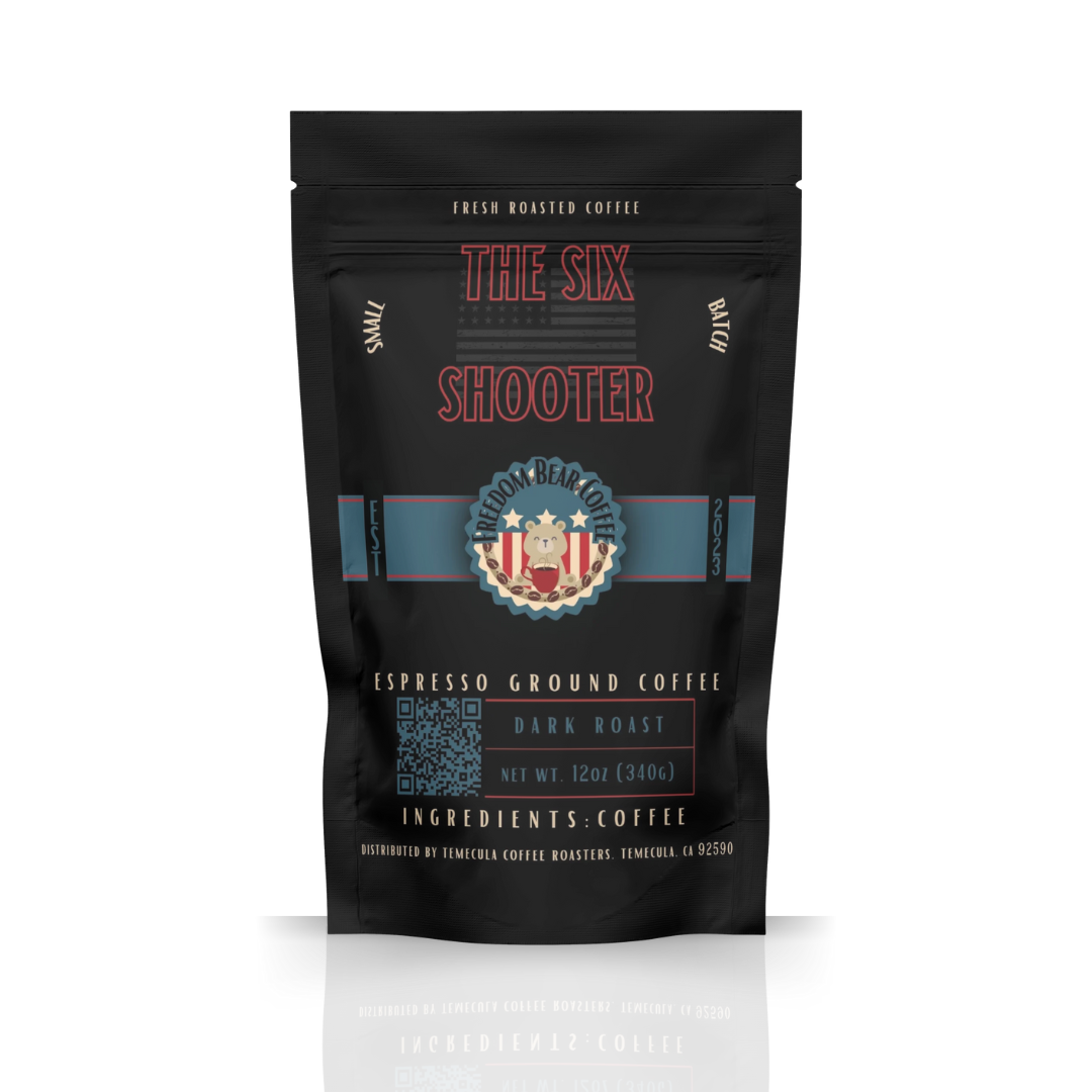 The Six Shooter - From Freedom Bear Coffee LLC - Just $19.99! Shop now at Freedom Bear Coffee LLC